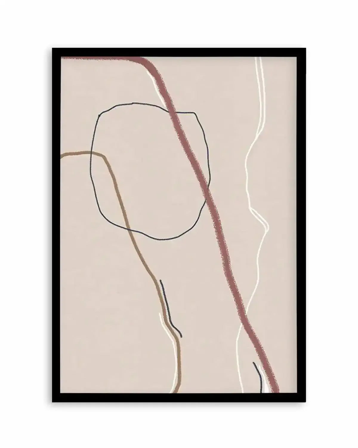 Abstract Series III Art Print from Olive et Oriel where you can shop wallpaper and artworks online