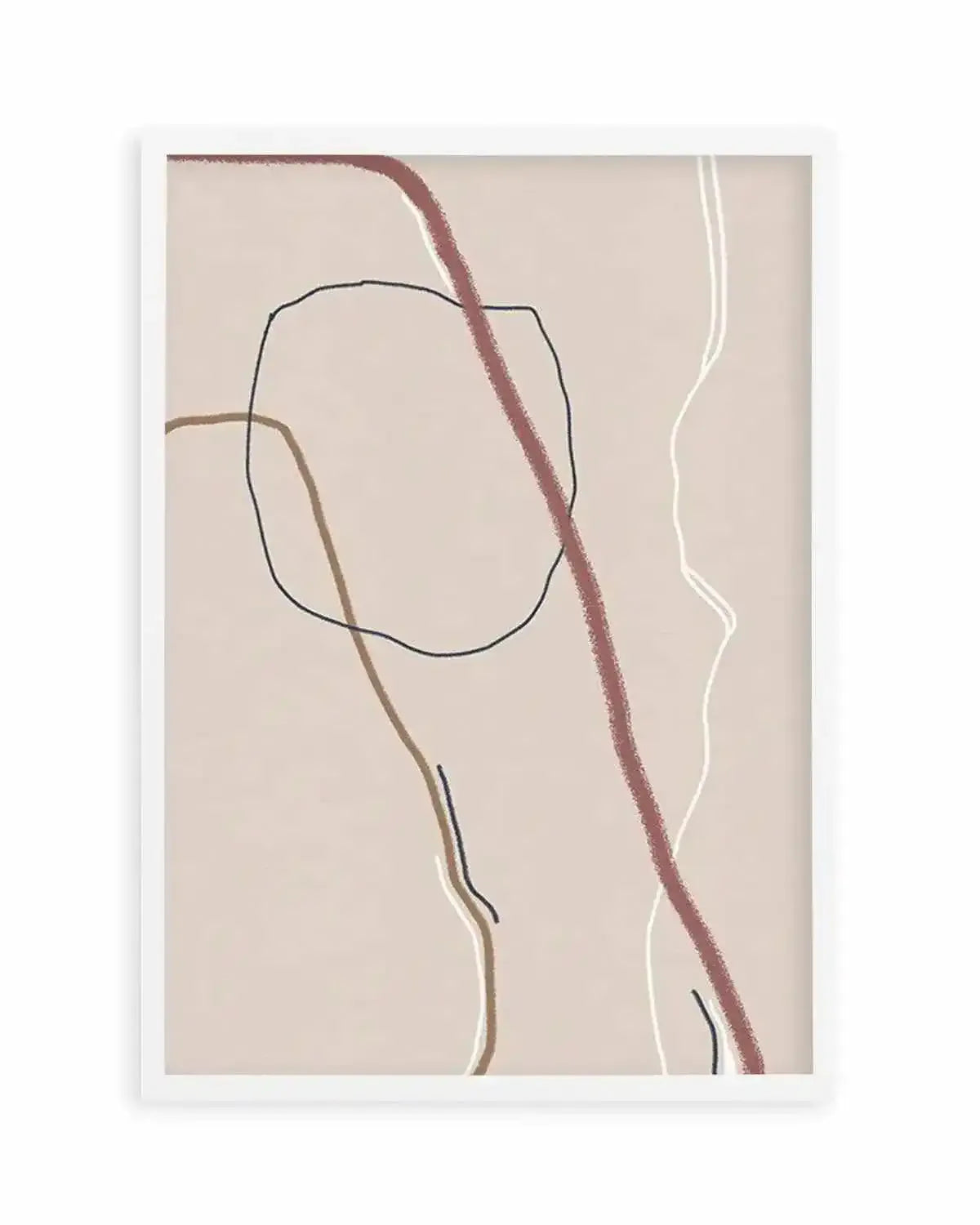 Abstract Series III Art Print from Olive et Oriel where you can shop wallpaper and artworks online