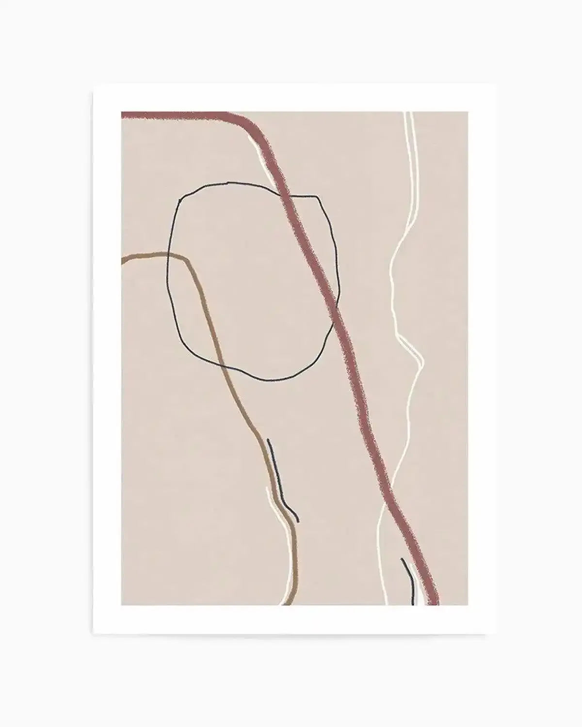 Abstract Series III Art Print from Olive et Oriel where you can shop wallpaper and artworks online