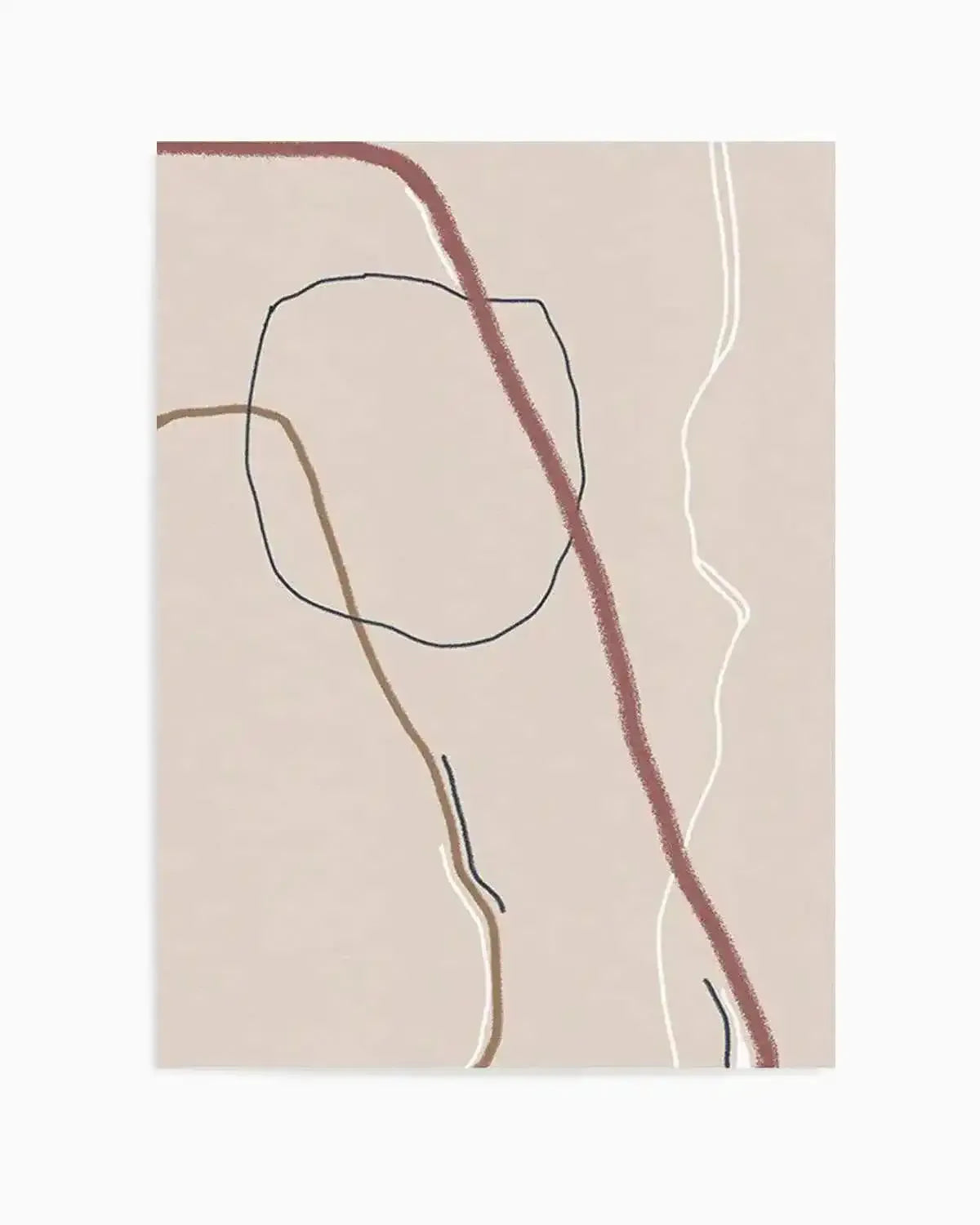 Abstract Series III Art Print from Olive et Oriel where you can shop wallpaper and artworks online