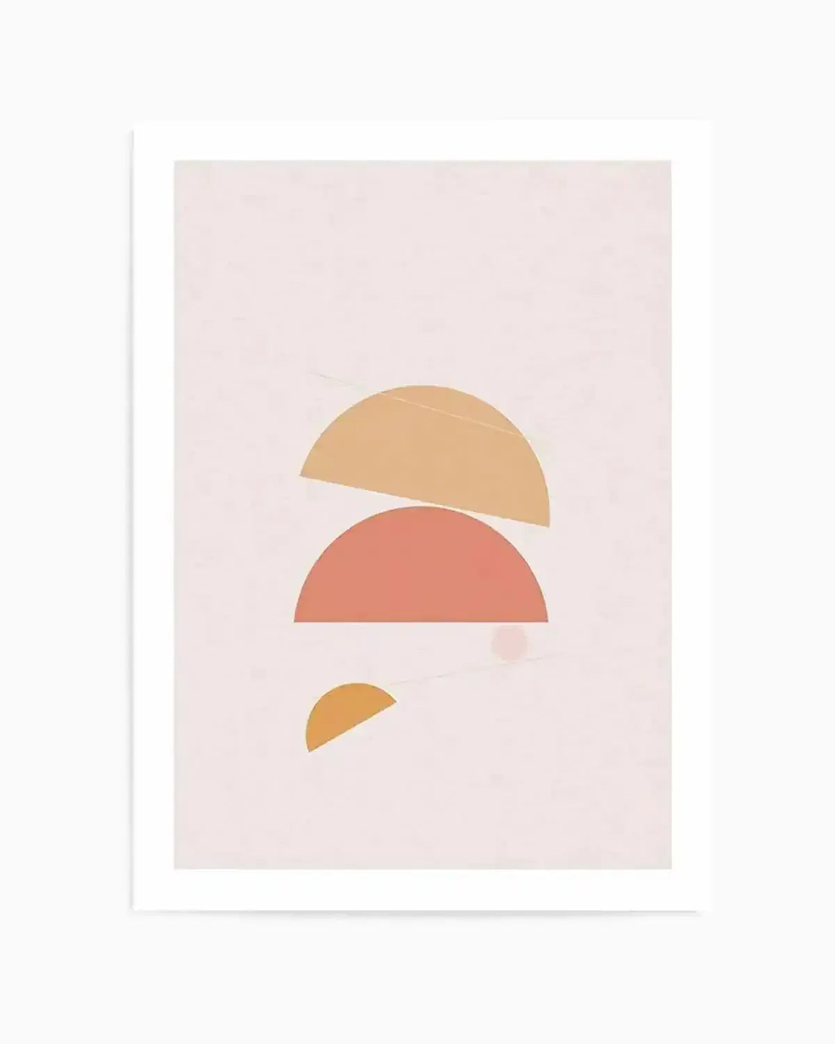 Abstract Sienna I Art Print from Olive et Oriel where you can shop wallpaper and artworks online