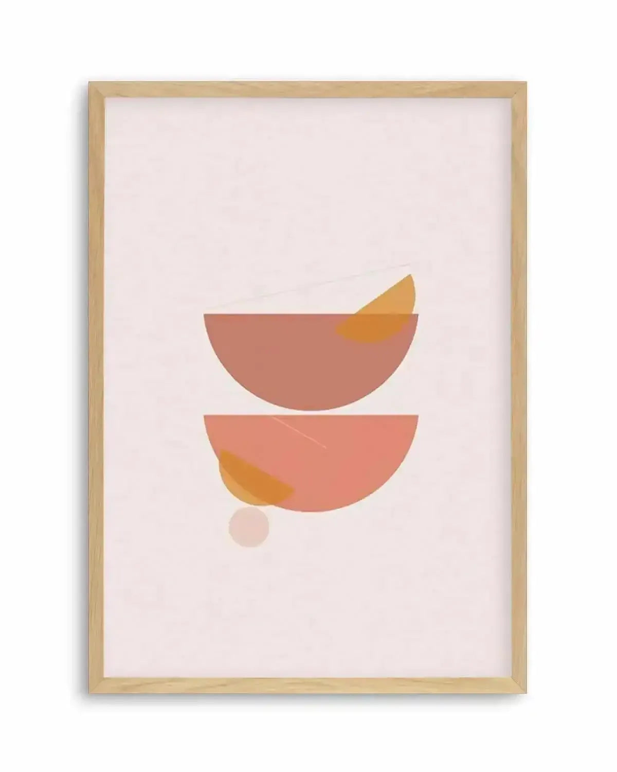 Abstract Sienna II Art Print from Olive et Oriel where you can shop wallpaper and artworks online