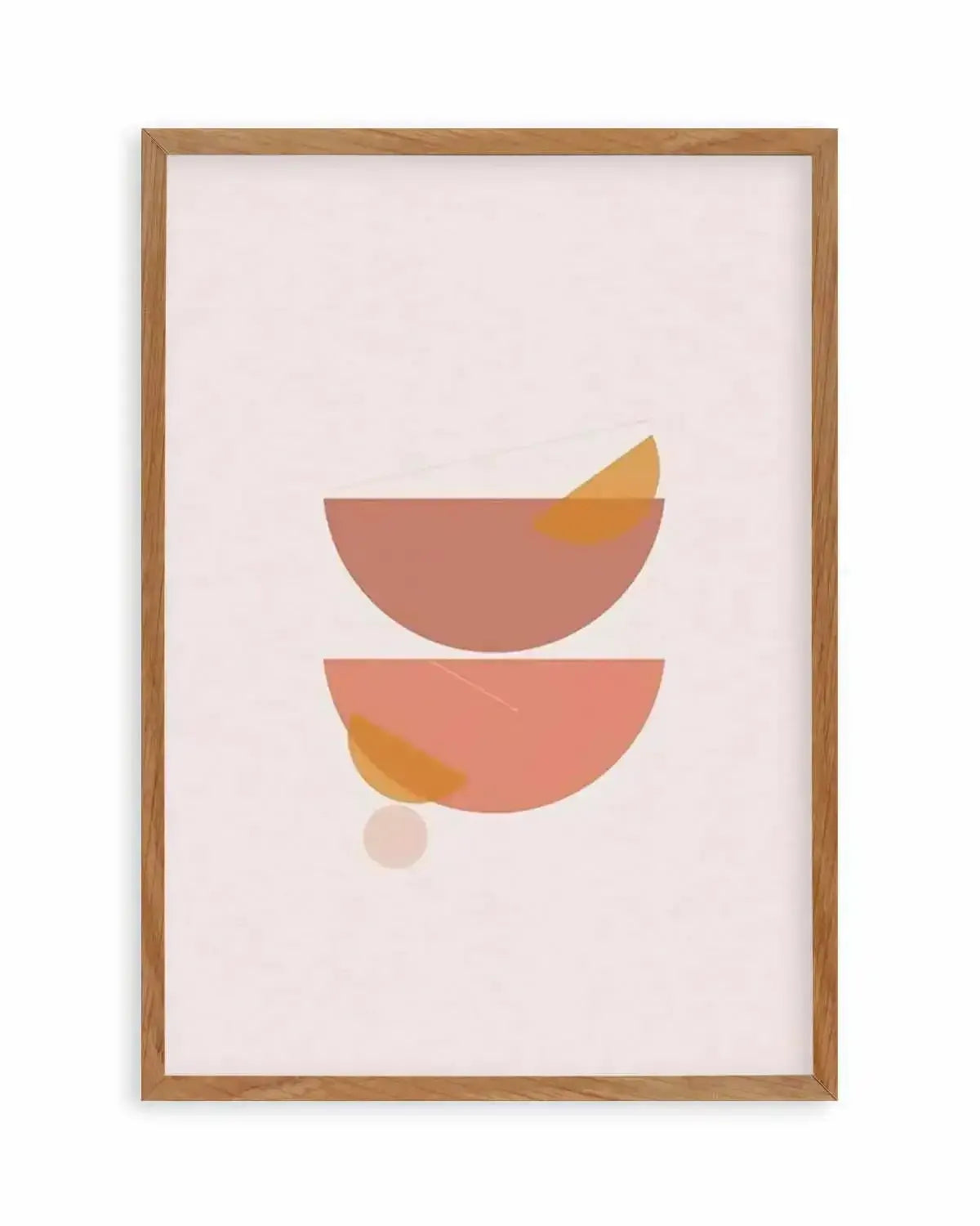 Abstract Sienna II Art Print from Olive et Oriel where you can shop wallpaper and artworks online