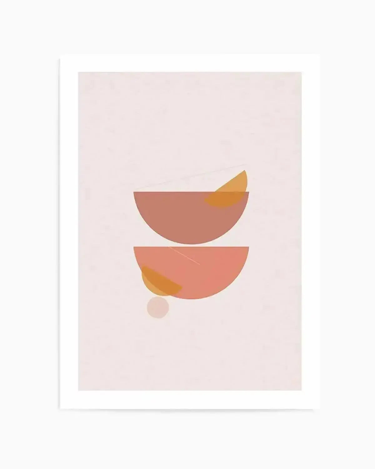 Abstract Sienna II Art Print from Olive et Oriel where you can shop wallpaper and artworks online