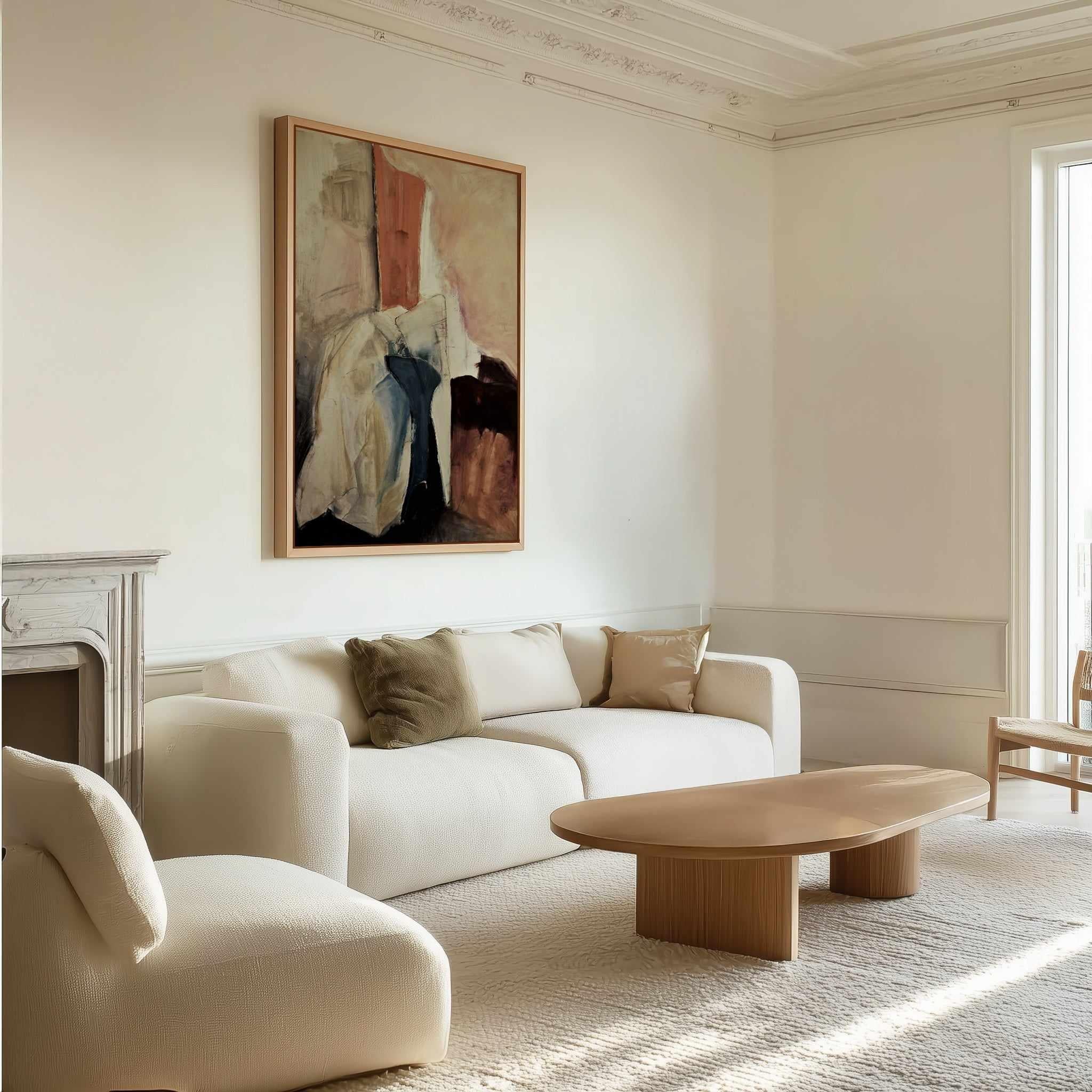 Abstract Still Life by Doris Schmitz | Framed Canvas Art Print from Olive et Oriel where you can shop wallpaper and artworks online