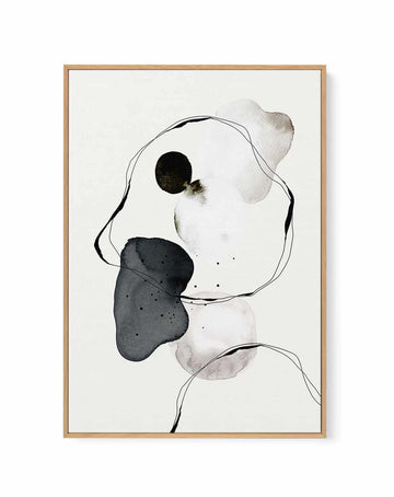 Abstract World No.1 | Framed Canvas Art Print from Olive et Oriel where you can shop wallpaper and artworks online