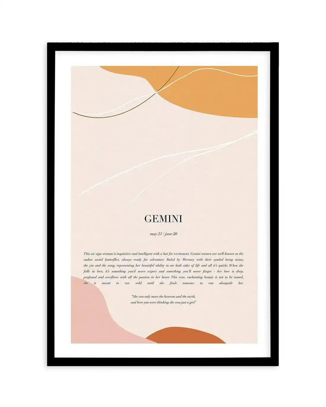 Abstract Zodiac | Select Yours! Art Print-Buy-Bohemian-Wall-Art-Print-And-Boho-Pictures-from-Olive-et-Oriel-Bohemian-Wall-Art-Print-And-Boho-Pictures-And-Also-Boho-Abstract-Art-Paintings-On-Canvas-For-A-Girls-Bedroom-Wall-Decor-Collection-of-Boho-Style-Feminine-Art-Poster-and-Framed-Artwork-Update-Your-Home-Decorating-Style-With-These-Beautiful-Wall-Art-Prints-Australia