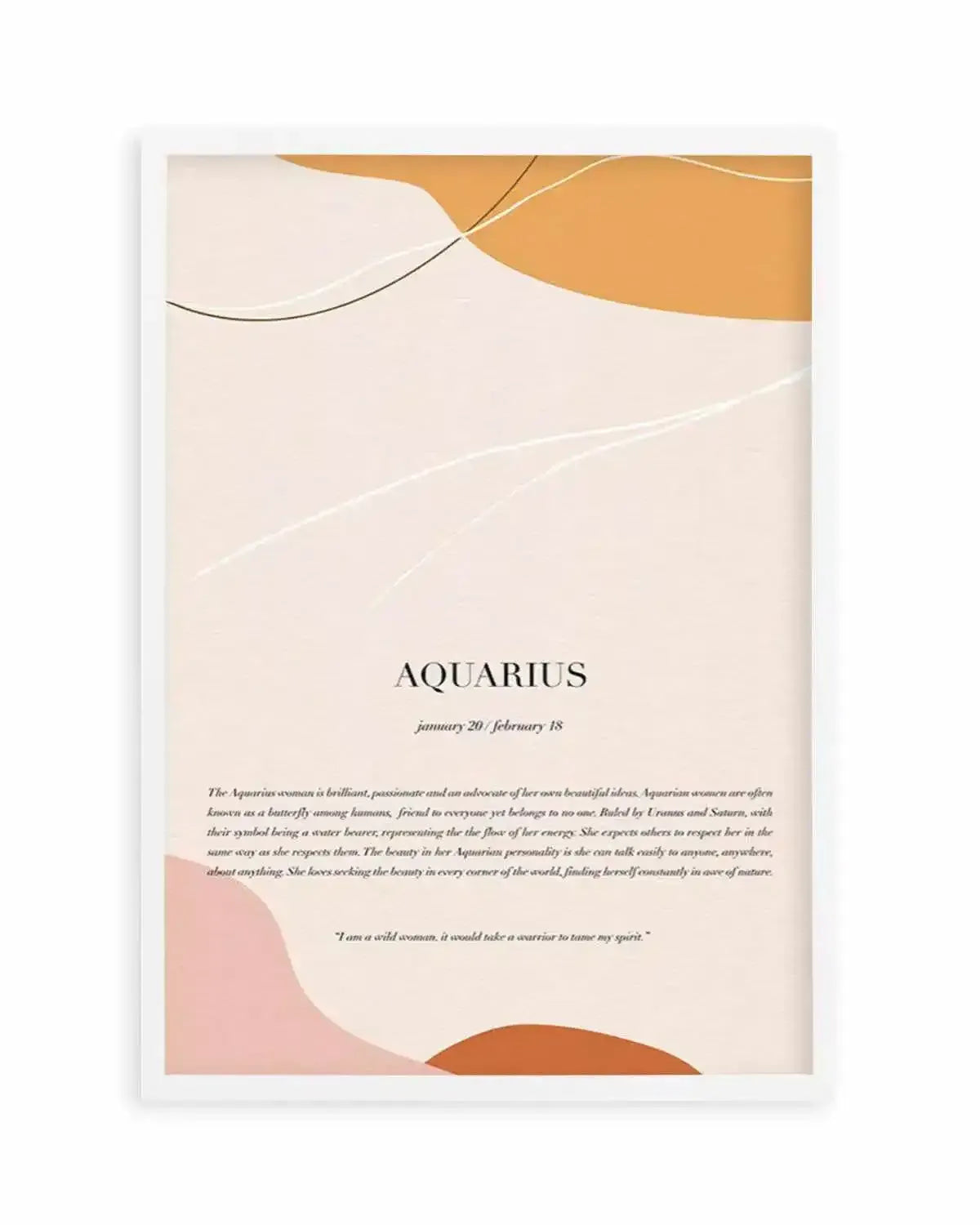 Abstract Zodiac | Select Yours! Art Print from Olive et Oriel where you can shop wallpaper and artworks online