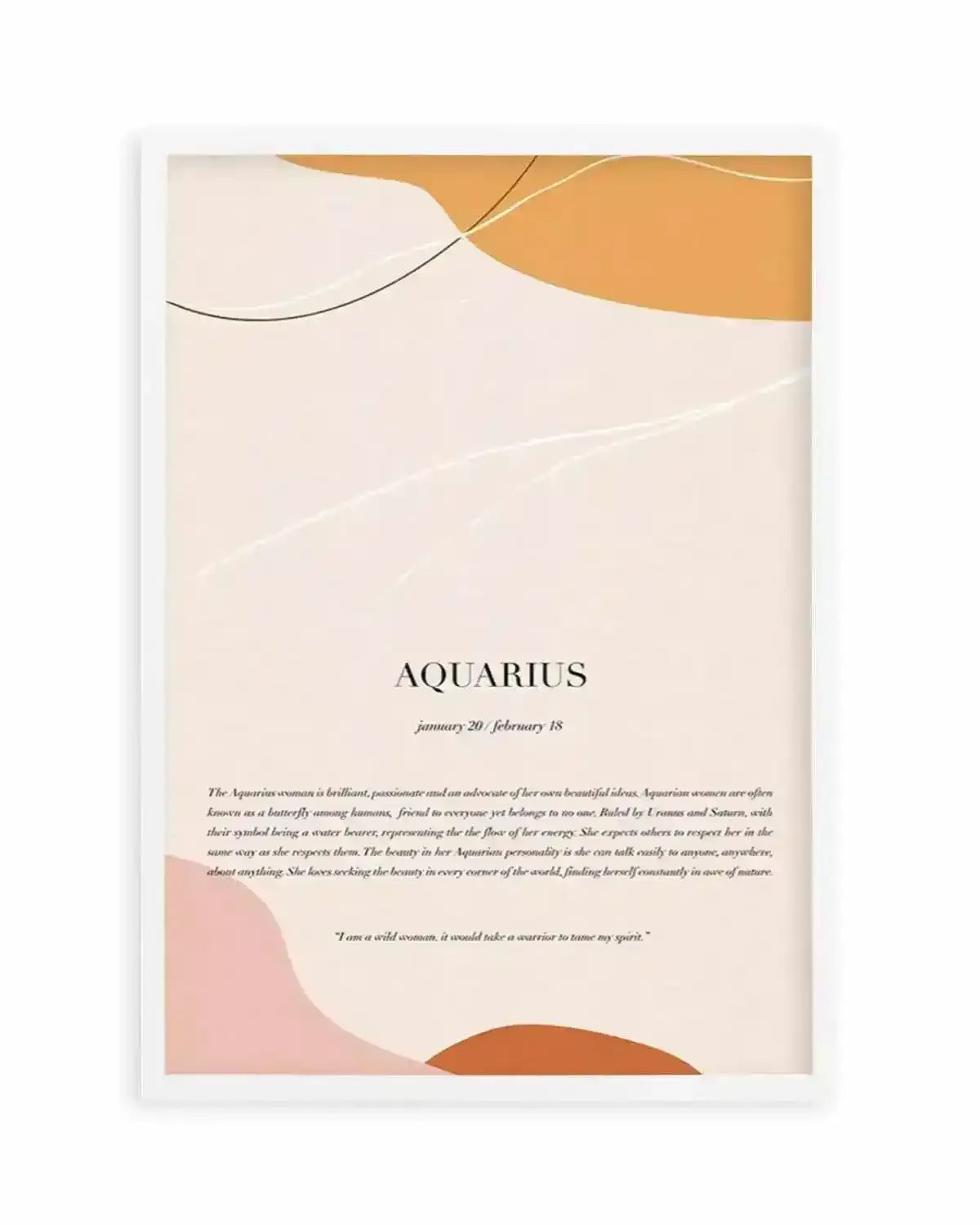 Abstract Zodiac | Select Yours! Art Print from Olive et Oriel where you can shop wallpaper and artworks online