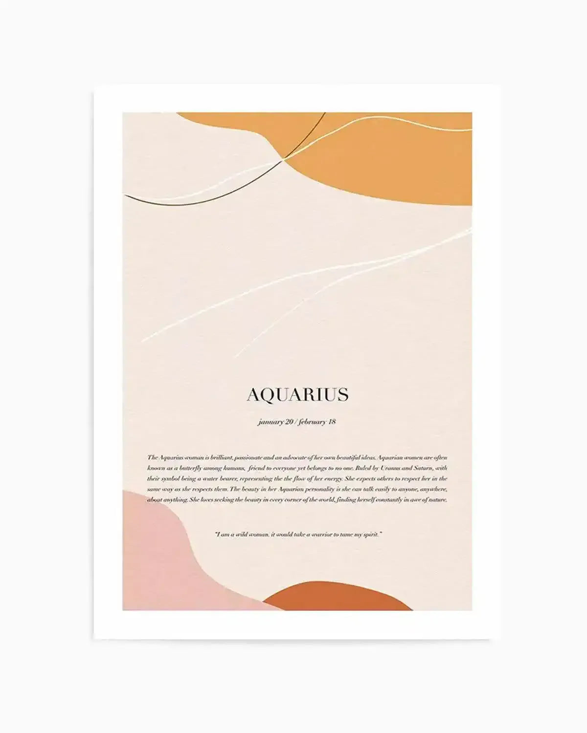 Abstract Zodiac | Select Yours! Art Print from Olive et Oriel where you can shop wallpaper and artworks online