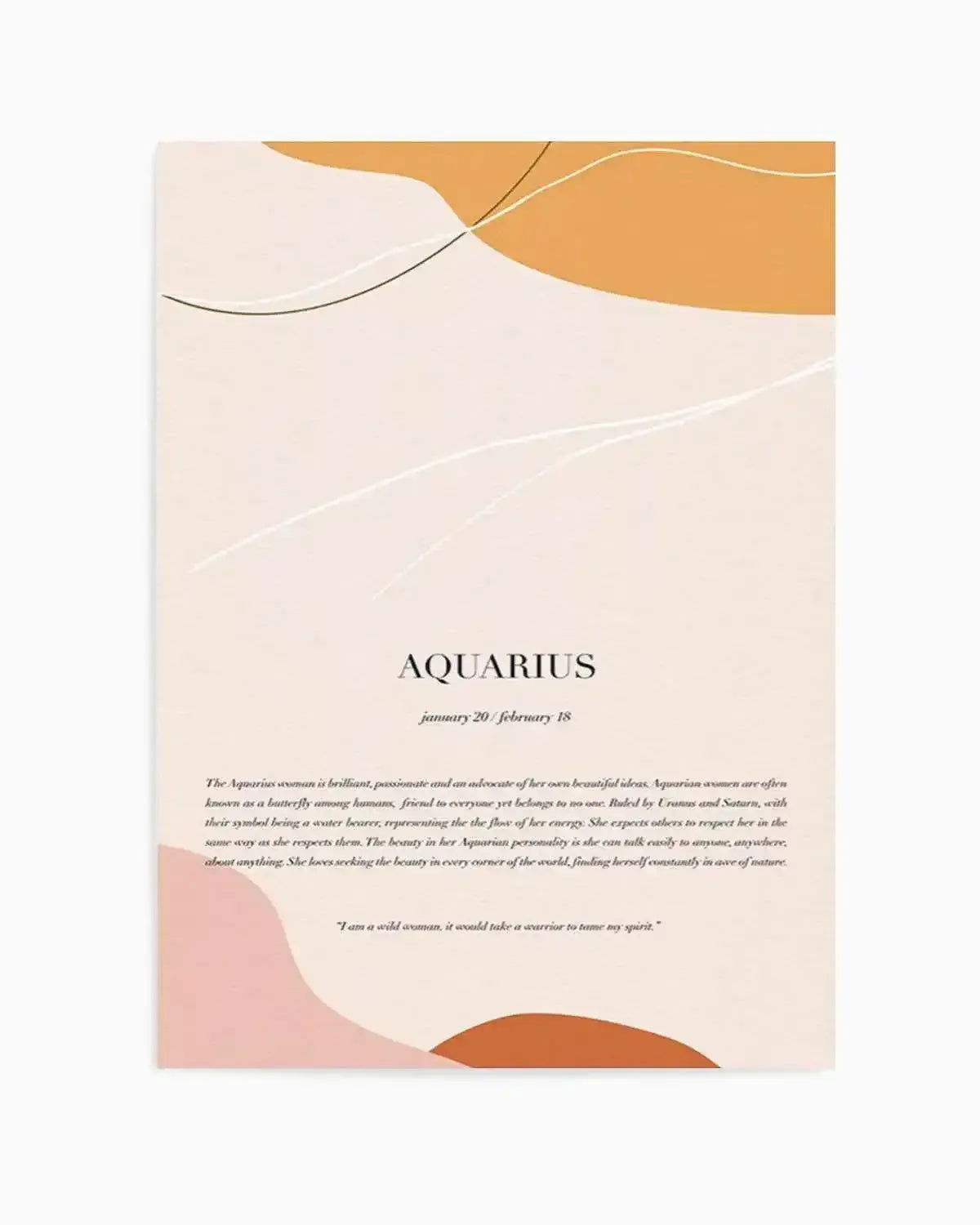 Abstract Zodiac | Select Yours! Art Print from Olive et Oriel where you can shop wallpaper and artworks online