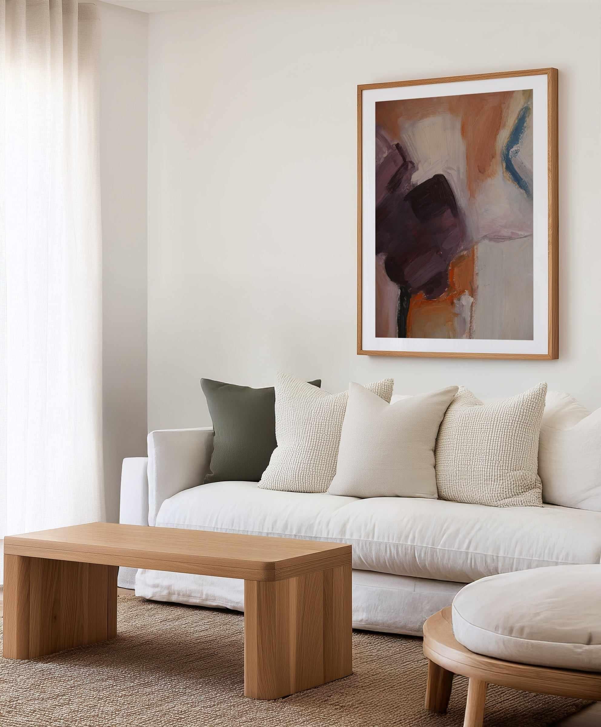 Abstract by Doris Schmitz | Art Print from Olive et Oriel where you can shop wallpaper and artworks online