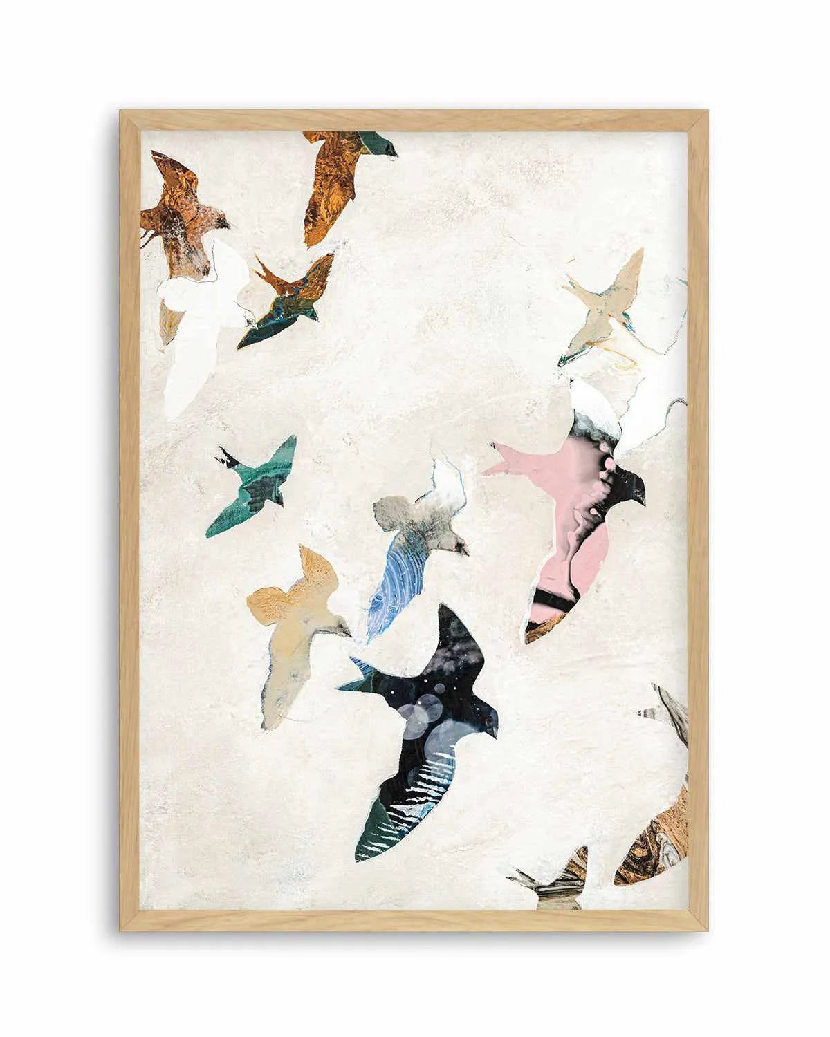 Abstract Birds II by Design Fabrikken Art Print from Olive et Oriel where you can shop wallpaper and artworks online