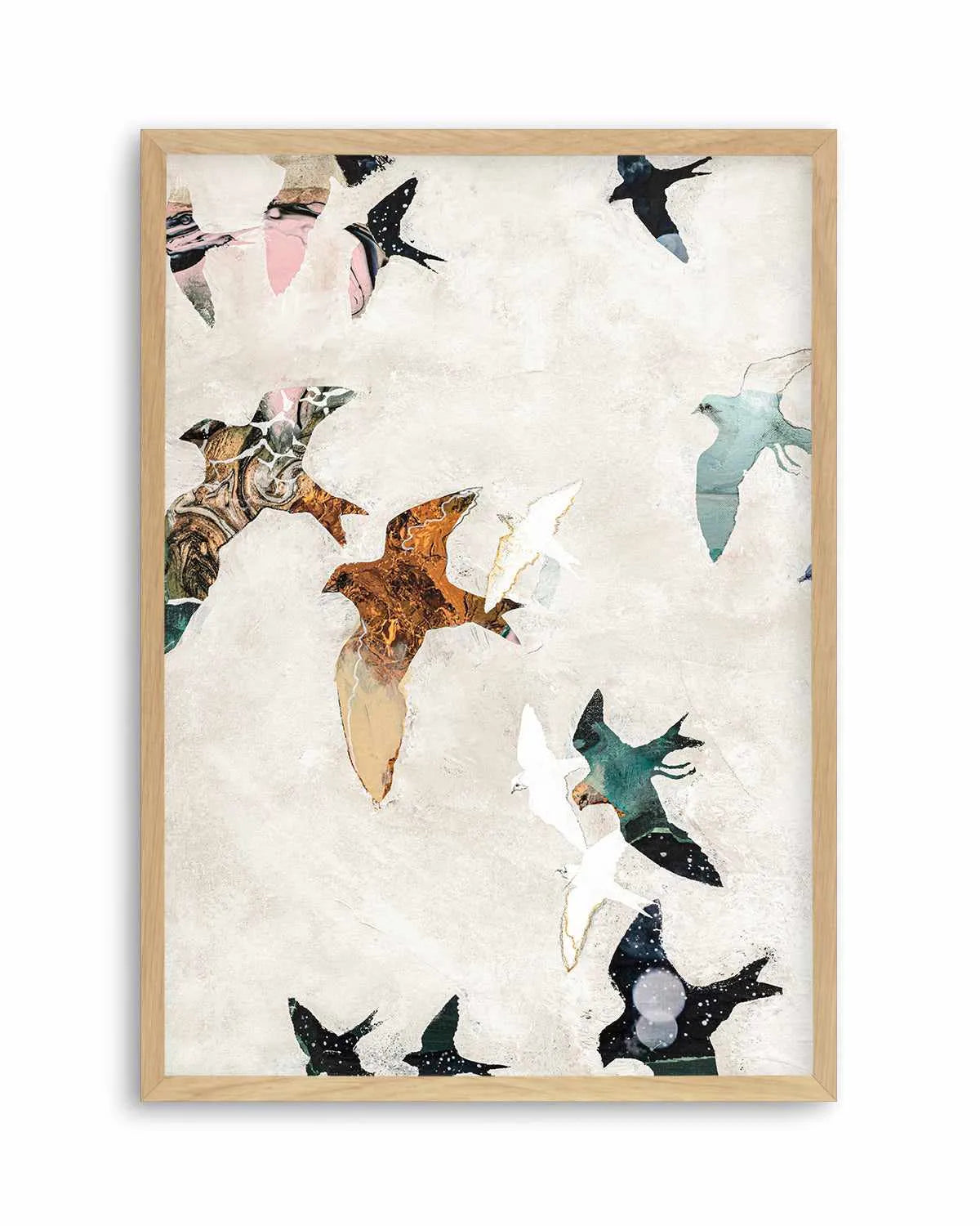 Abstract Birds I by Design Fabrikken Art Print from Olive et Oriel where you can shop wallpaper and artworks online