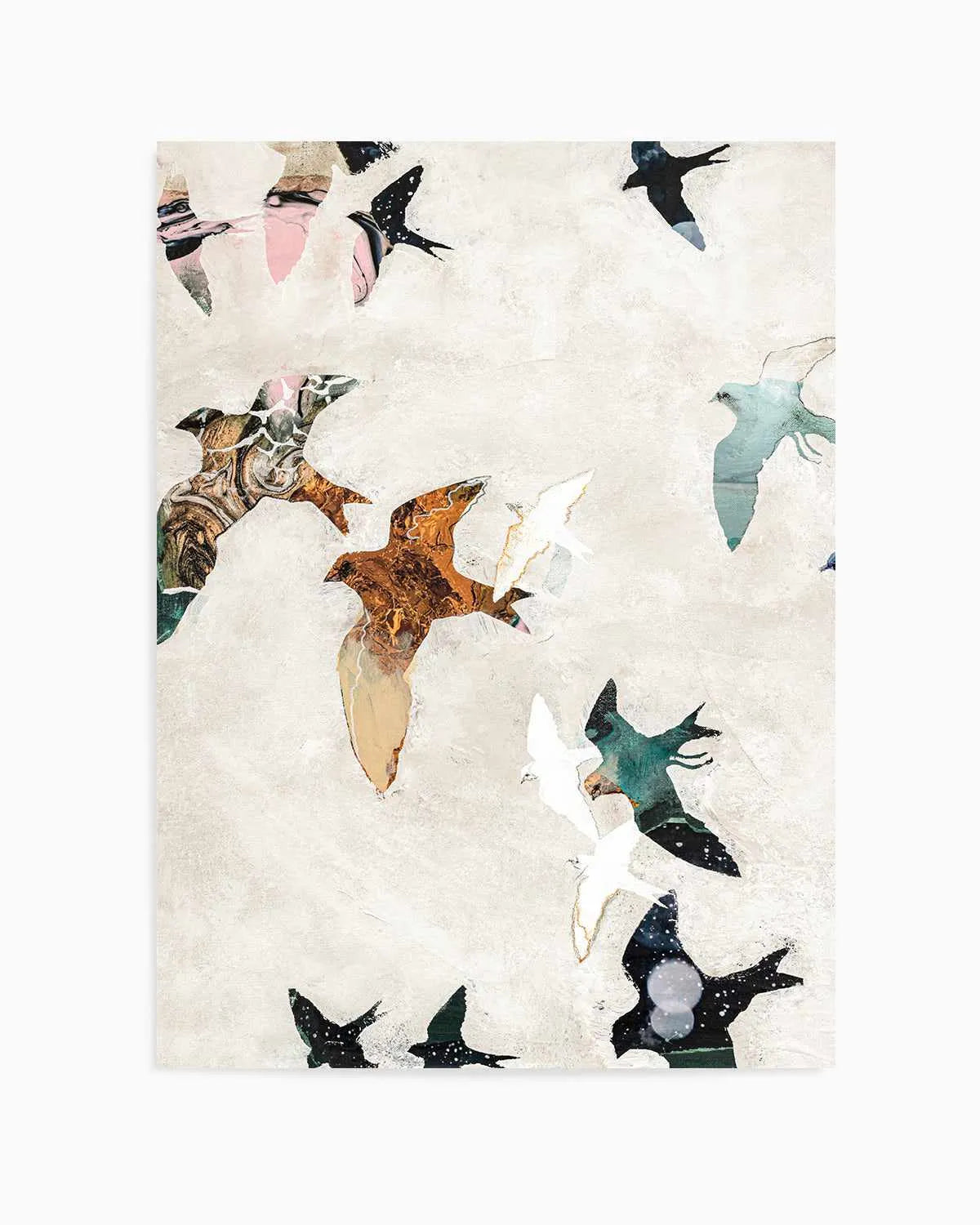 Abstract Birds I by Design Fabrikken Art Print from Olive et Oriel where you can shop wallpaper and artworks online