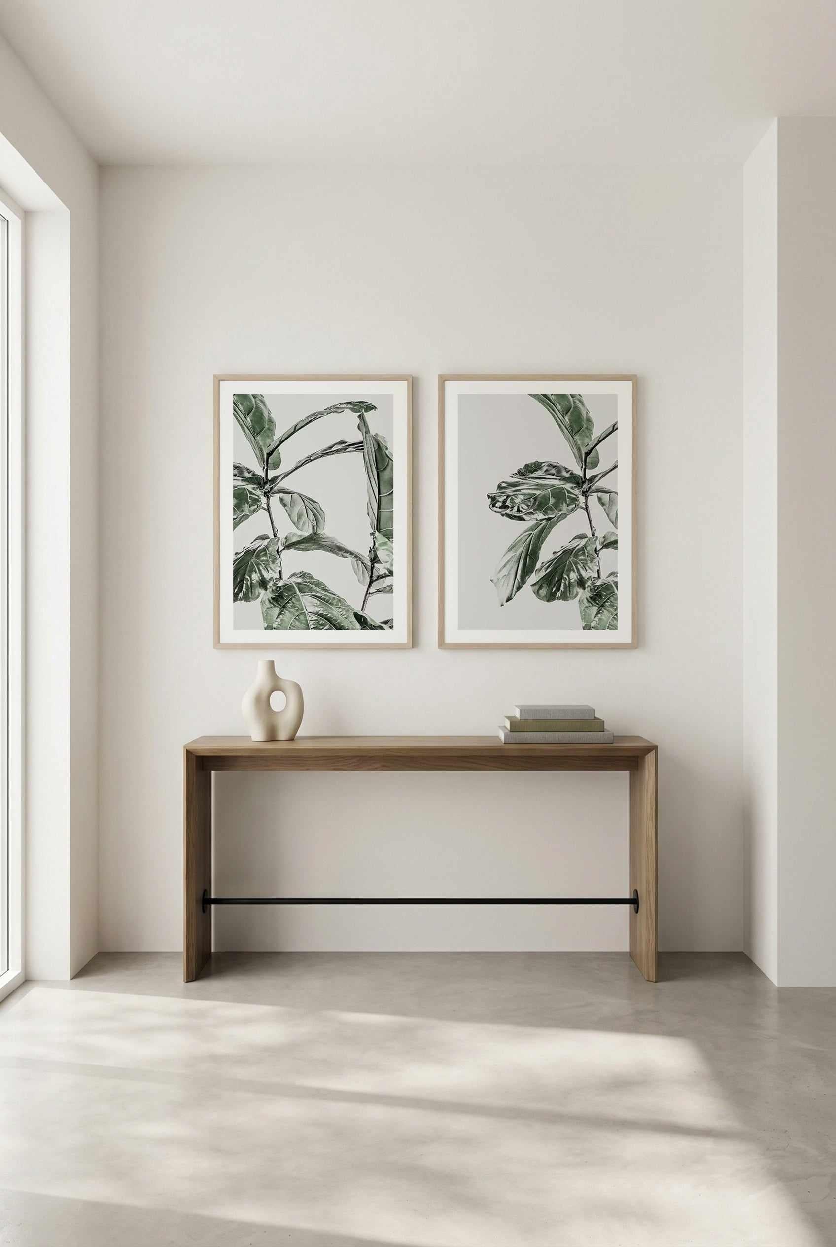 Abstract Fig I & II Art Print Set of 2 | Matching Wall Art from Olive et Oriel where you can shop wallpaper and artworks online