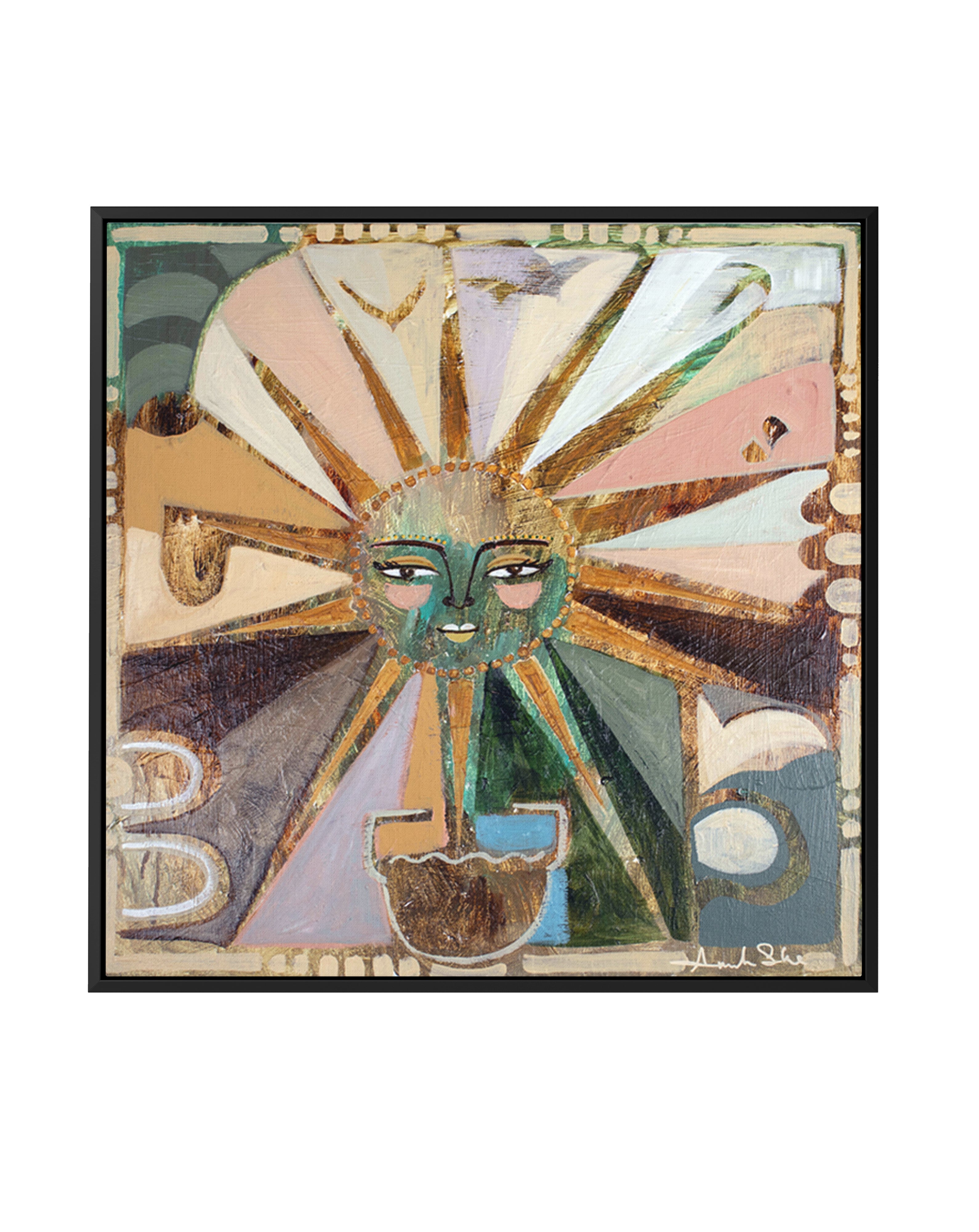 Abundance by Amanda Skye | Framed Canvas Art Print from Olive et Oriel where you can shop wallpaper and artworks online