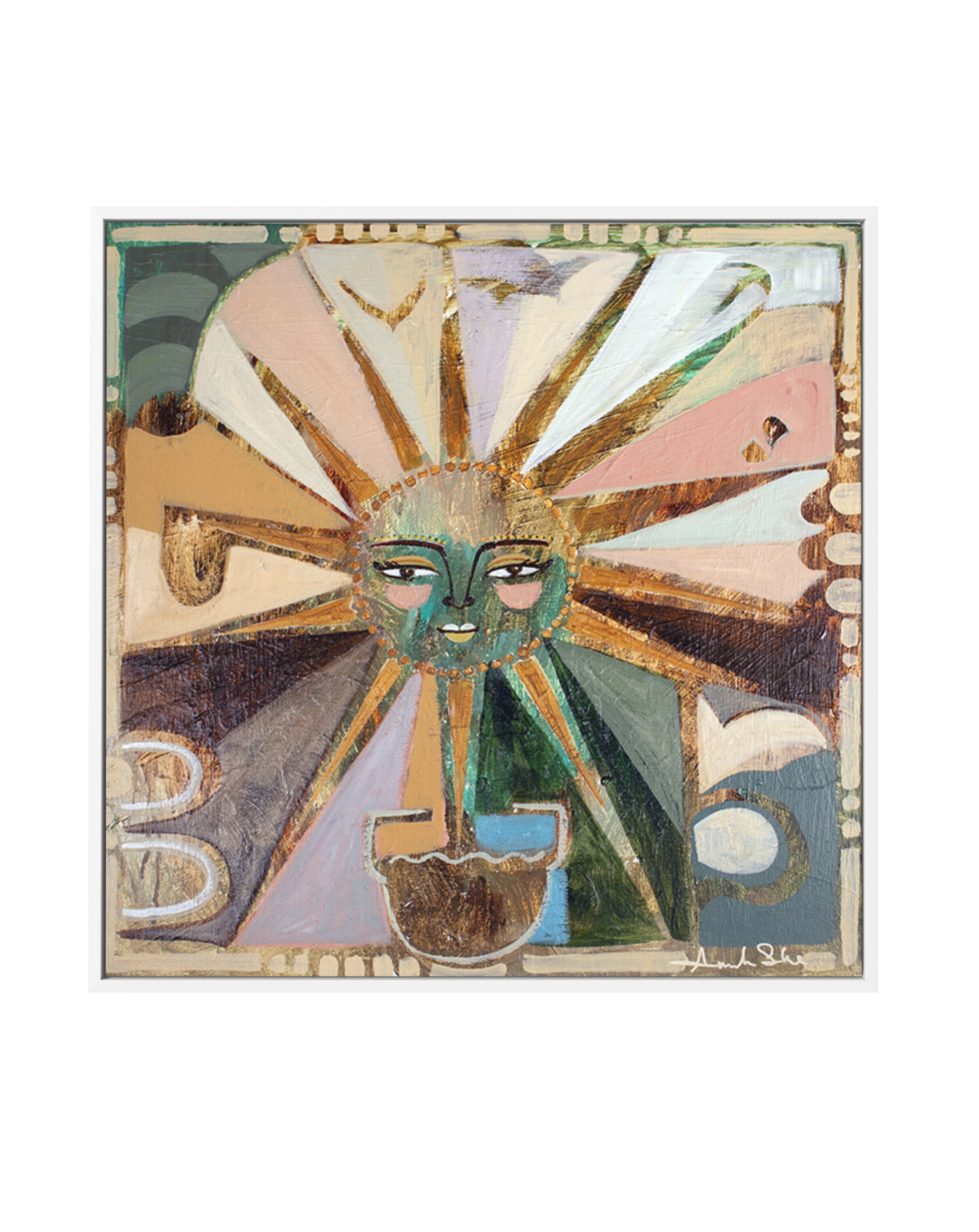 Abundance by Amanda Skye | Framed Canvas Art Print from Olive et Oriel where you can shop wallpaper and artworks online