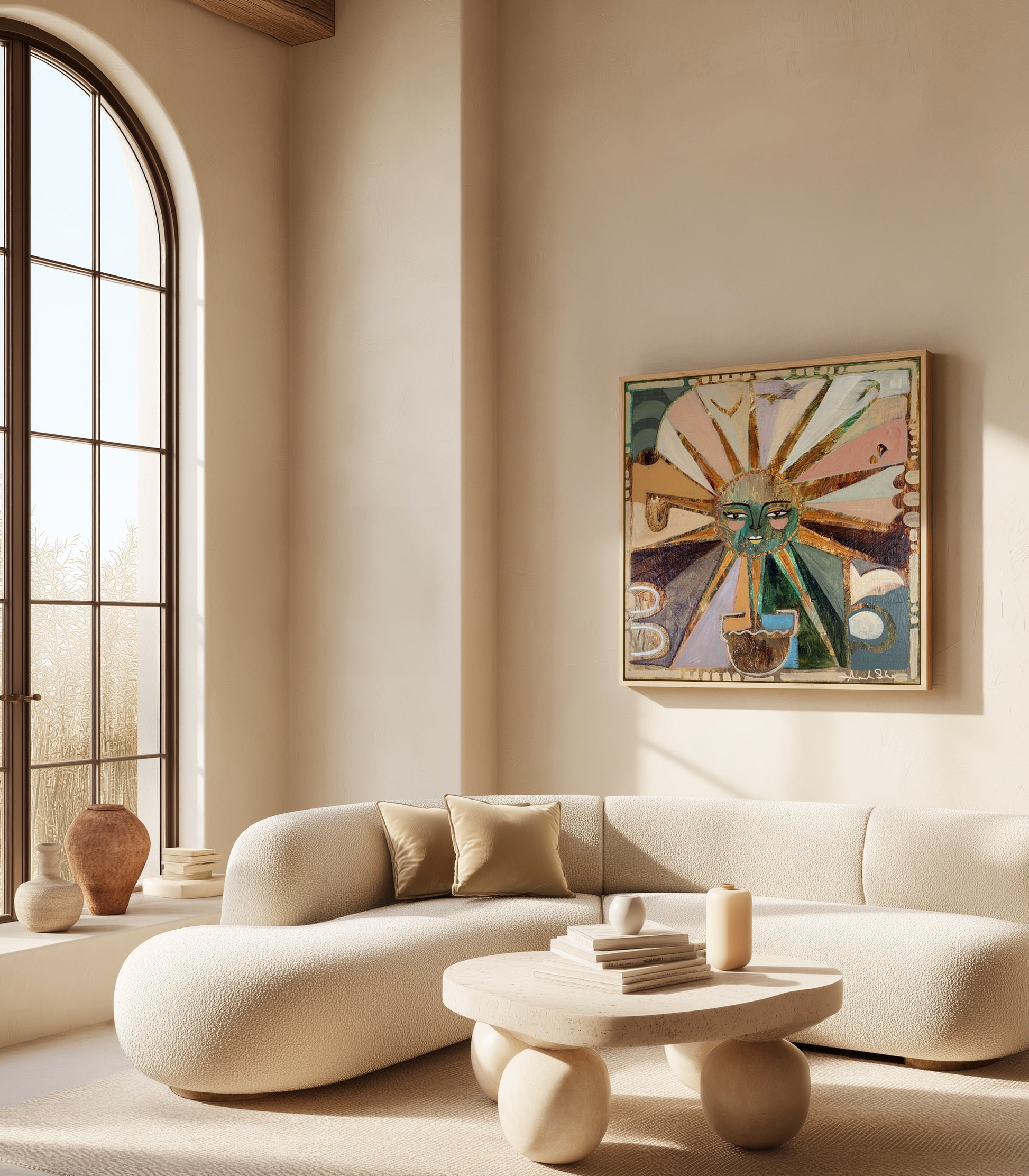 Abundance by Amanda Skye | Framed Canvas Art Print from Olive et Oriel where you can shop wallpaper and artworks online