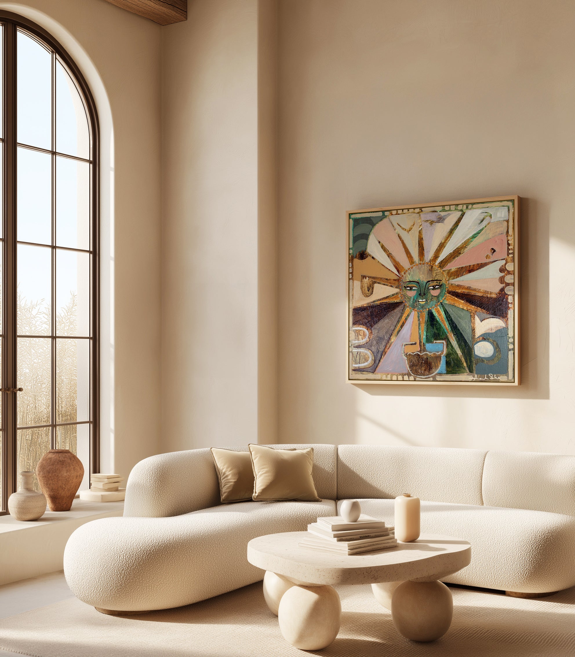 Abundance by Amanda Skye | Framed Canvas Art Print from Olive et Oriel where you can shop wallpaper and artworks online