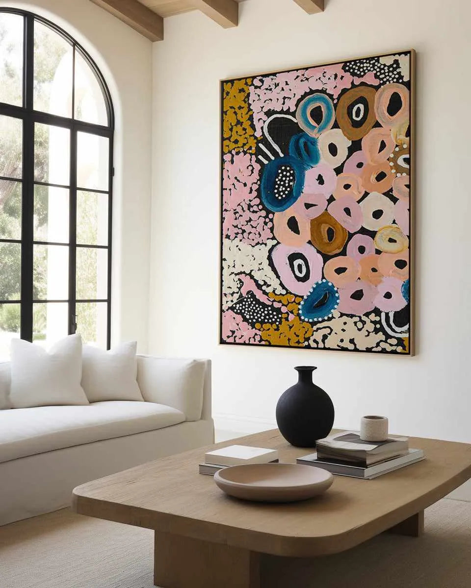 Abundance I PT by Bri Chelman | Framed Canvas Art Print from Olive et Oriel where you can shop wallpaper and artworks online