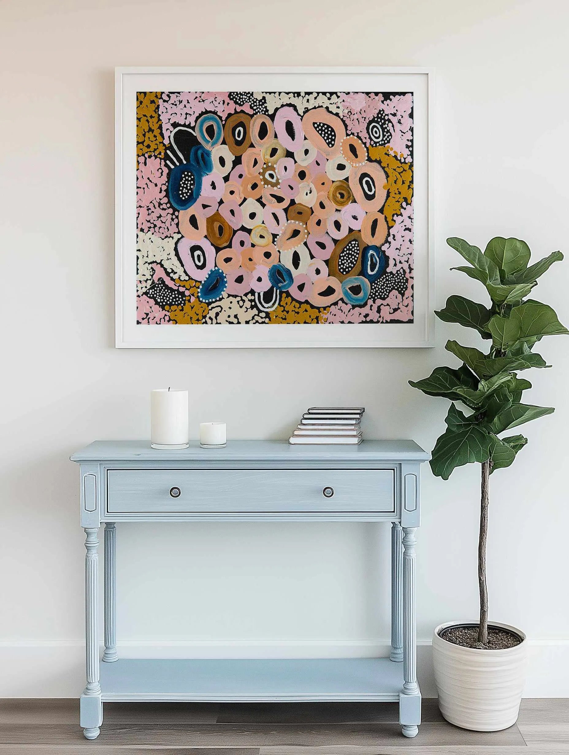 Abundance LS by Bri Chelman | Art Print from Olive et Oriel where you can shop wallpaper and artworks online