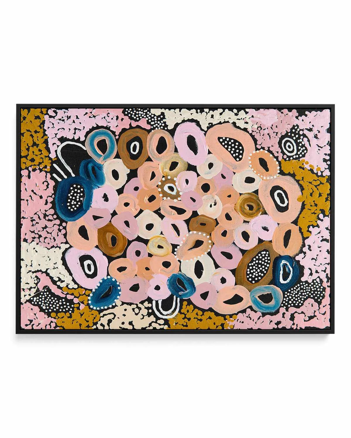 Abundance LS by Bri Chelman | Framed Canvas Art Print from Olive et Oriel where you can shop wallpaper and artworks online