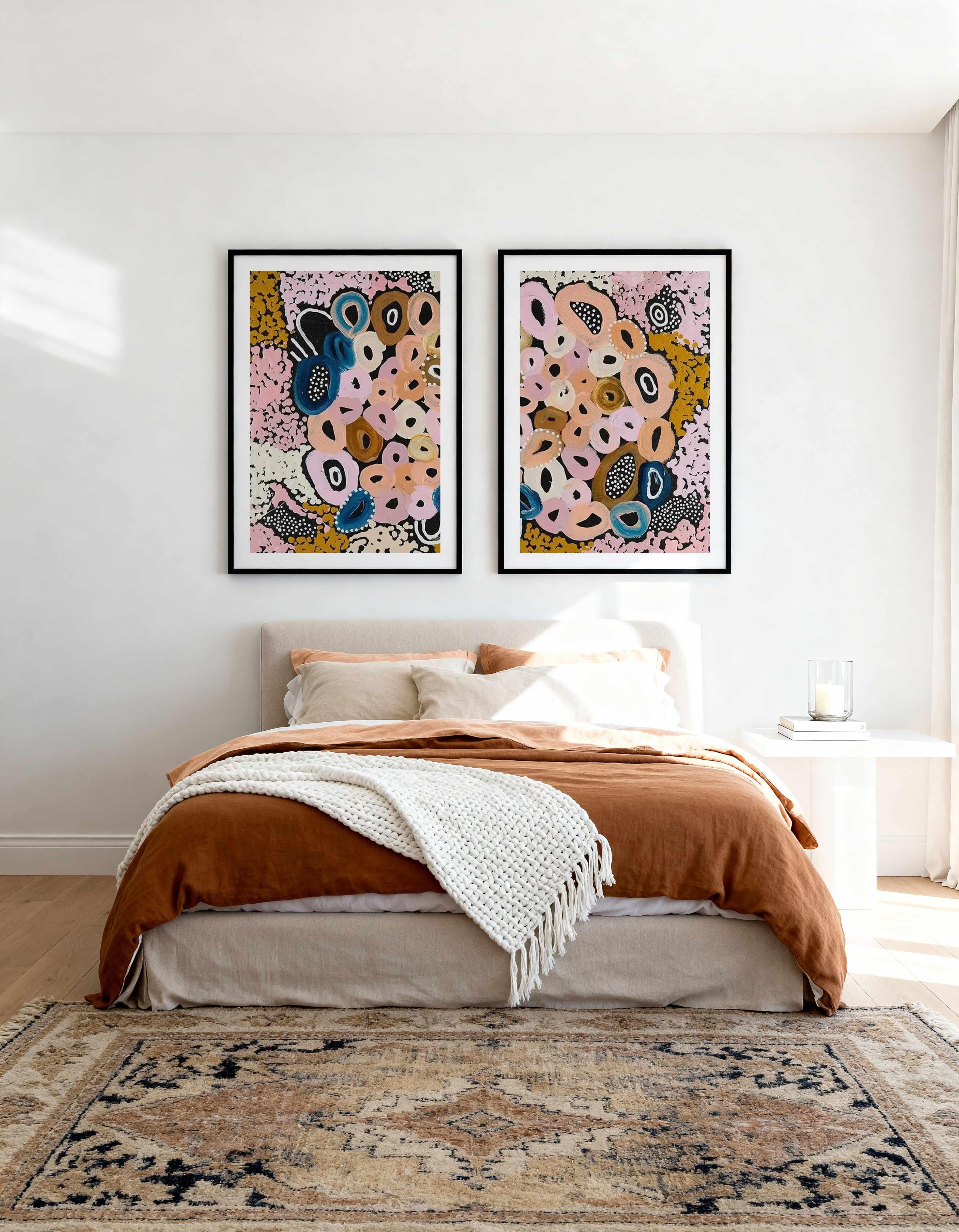 Abundance I & II by Bri Chelman Art Print Set of 2 | Matching Wall Art