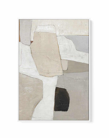Accurate by Design Fabrikken | Framed Canvas Art Print from Olive et Oriel where you can shop wallpaper and artworks online