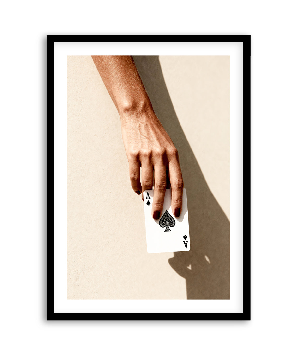 Ace of Spades | Art Print from Olive et Oriel where you can shop wallpaper and artworks online