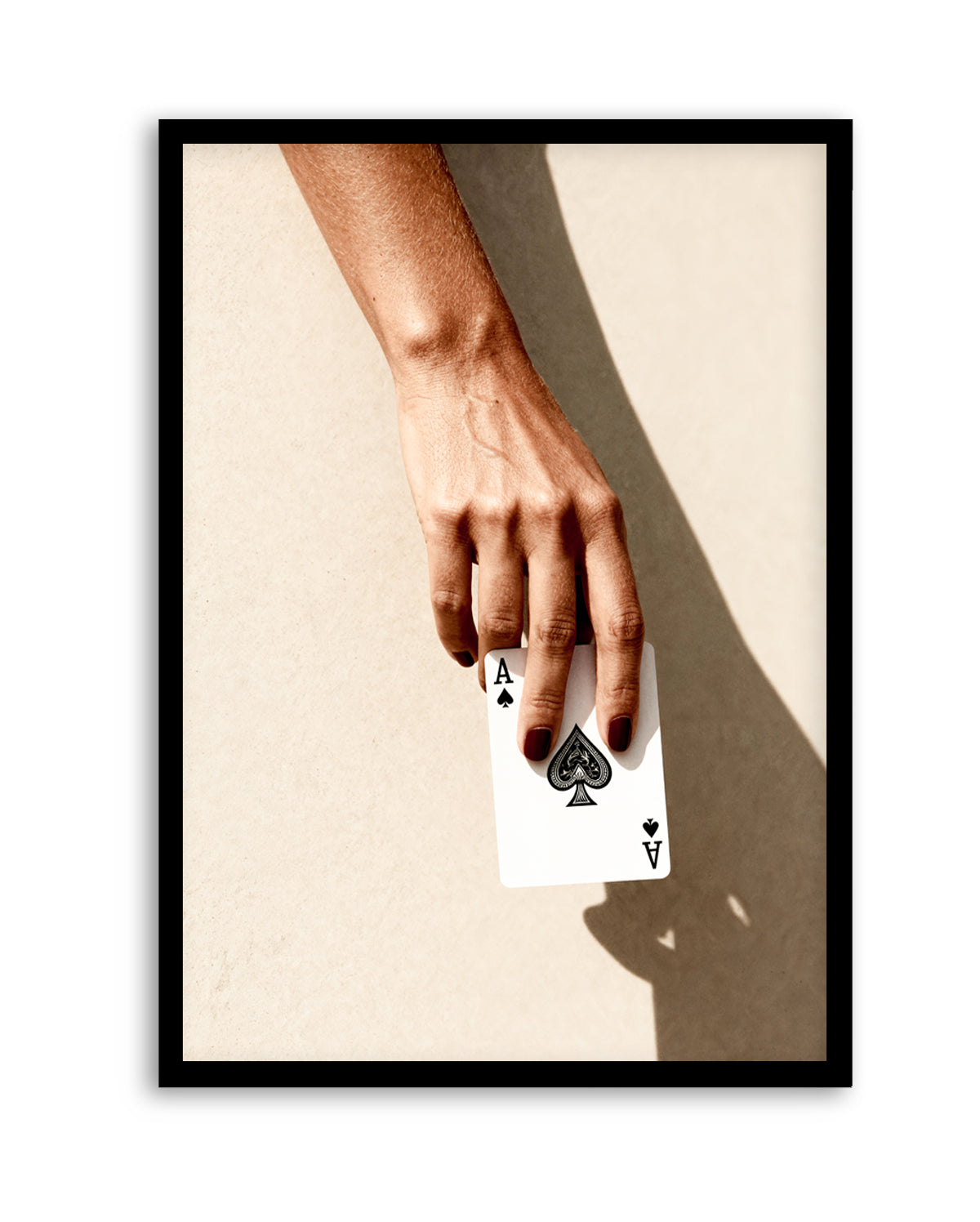 Ace of Spades | Art Print from Olive et Oriel where you can shop wallpaper and artworks online