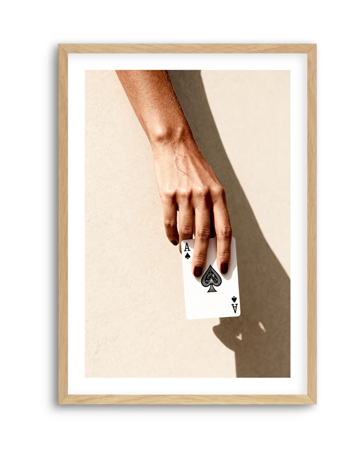 Ace of Spades | Art Print from Olive et Oriel where you can shop wallpaper and artworks online