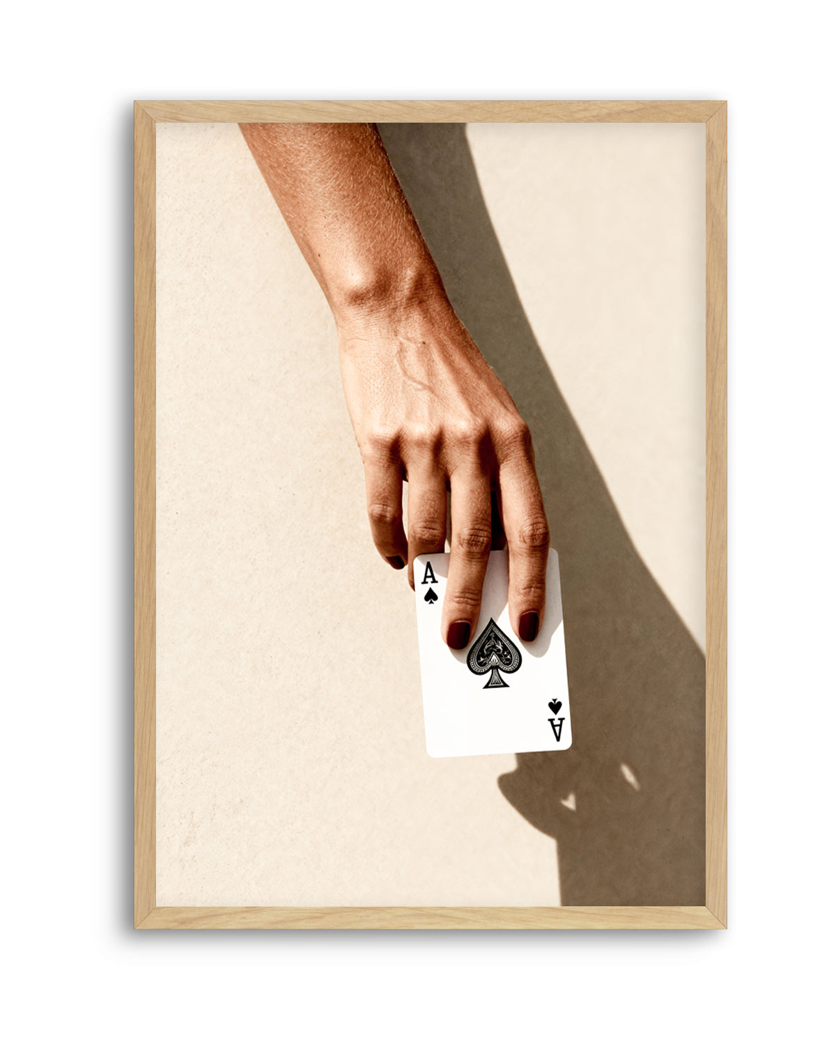 Ace of Spades | Art Print from Olive et Oriel where you can shop wallpaper and artworks online