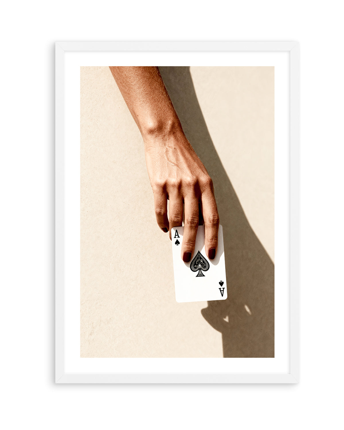 Ace of Spades | Art Print from Olive et Oriel where you can shop wallpaper and artworks online