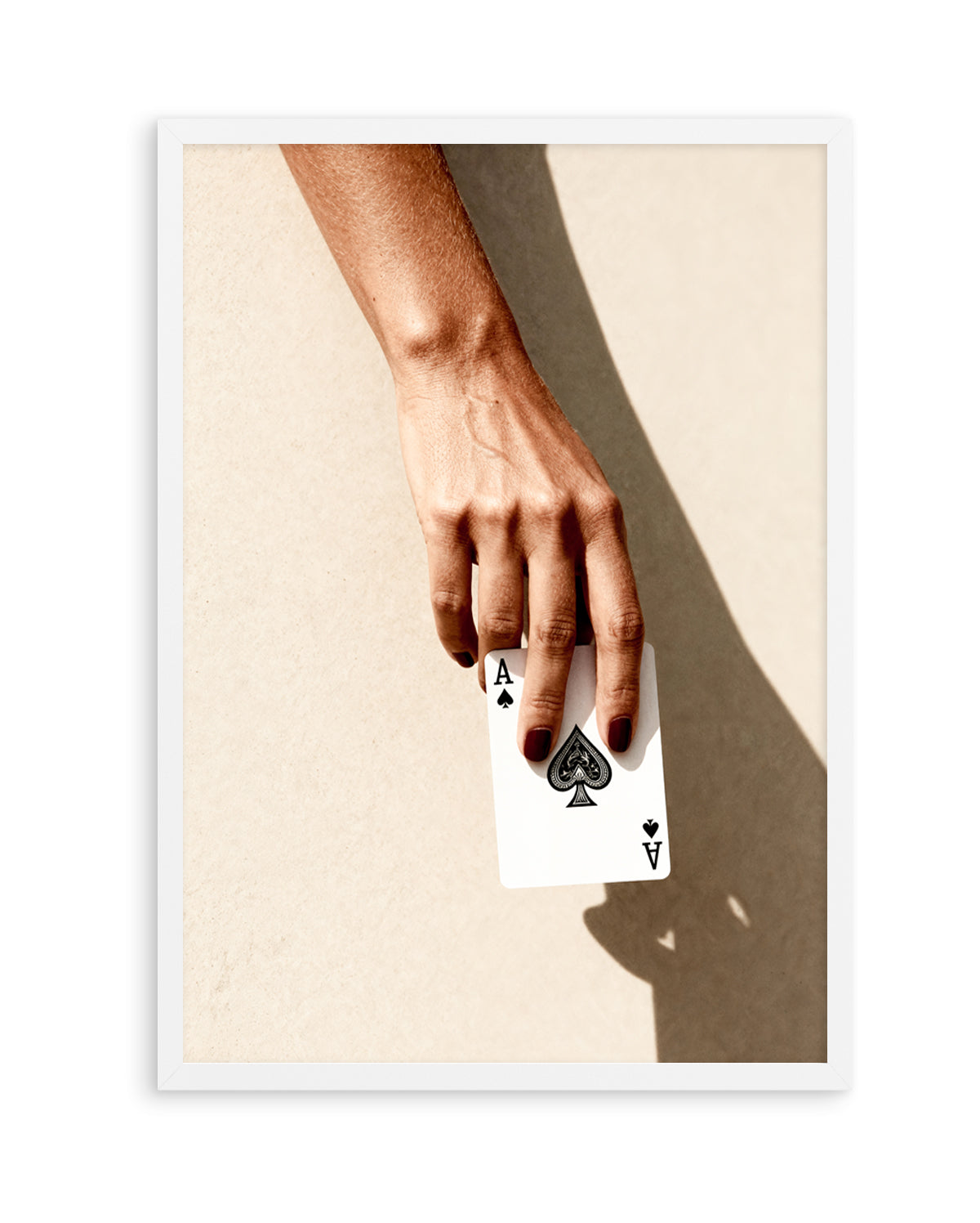 Ace of Spades | Art Print from Olive et Oriel where you can shop wallpaper and artworks online