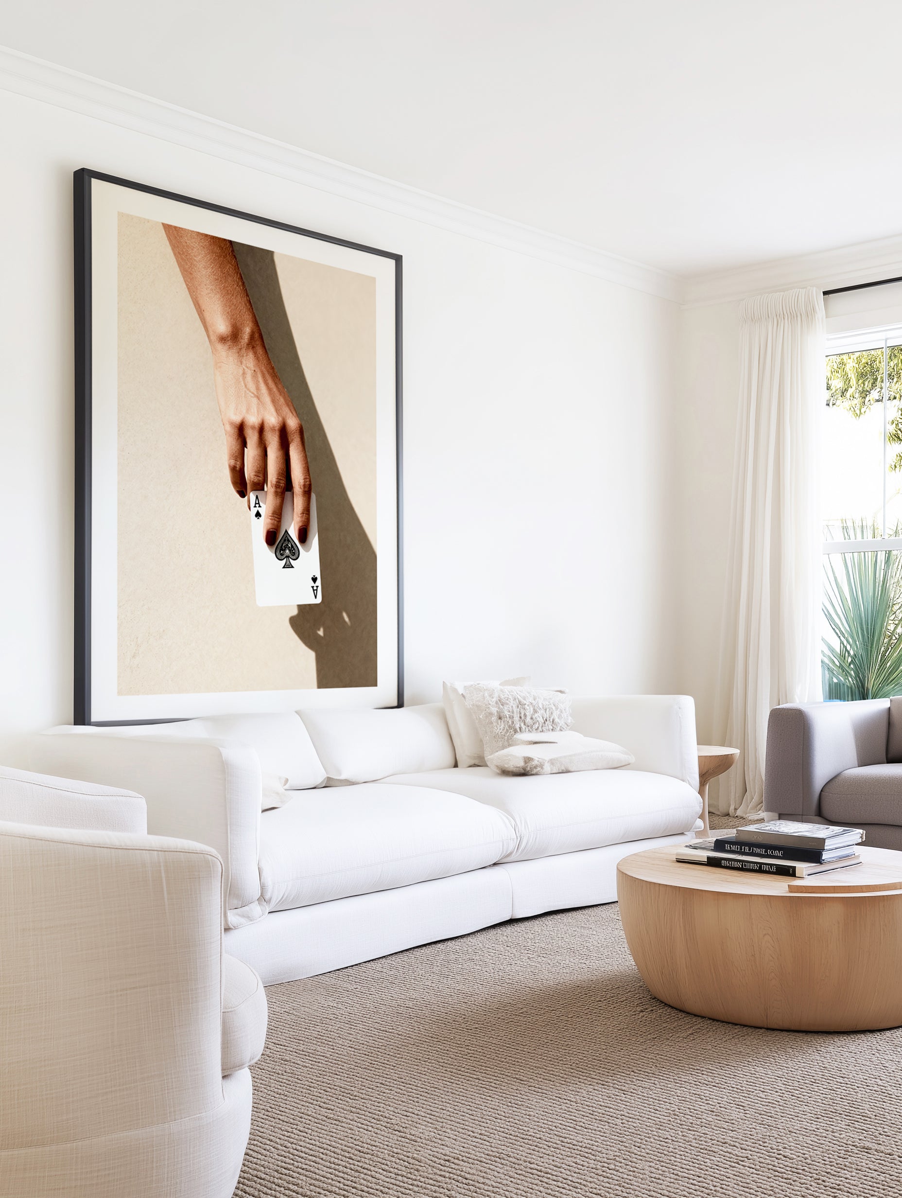 Ace of Spades | Art Print from Olive et Oriel where you can shop wallpaper and artworks online