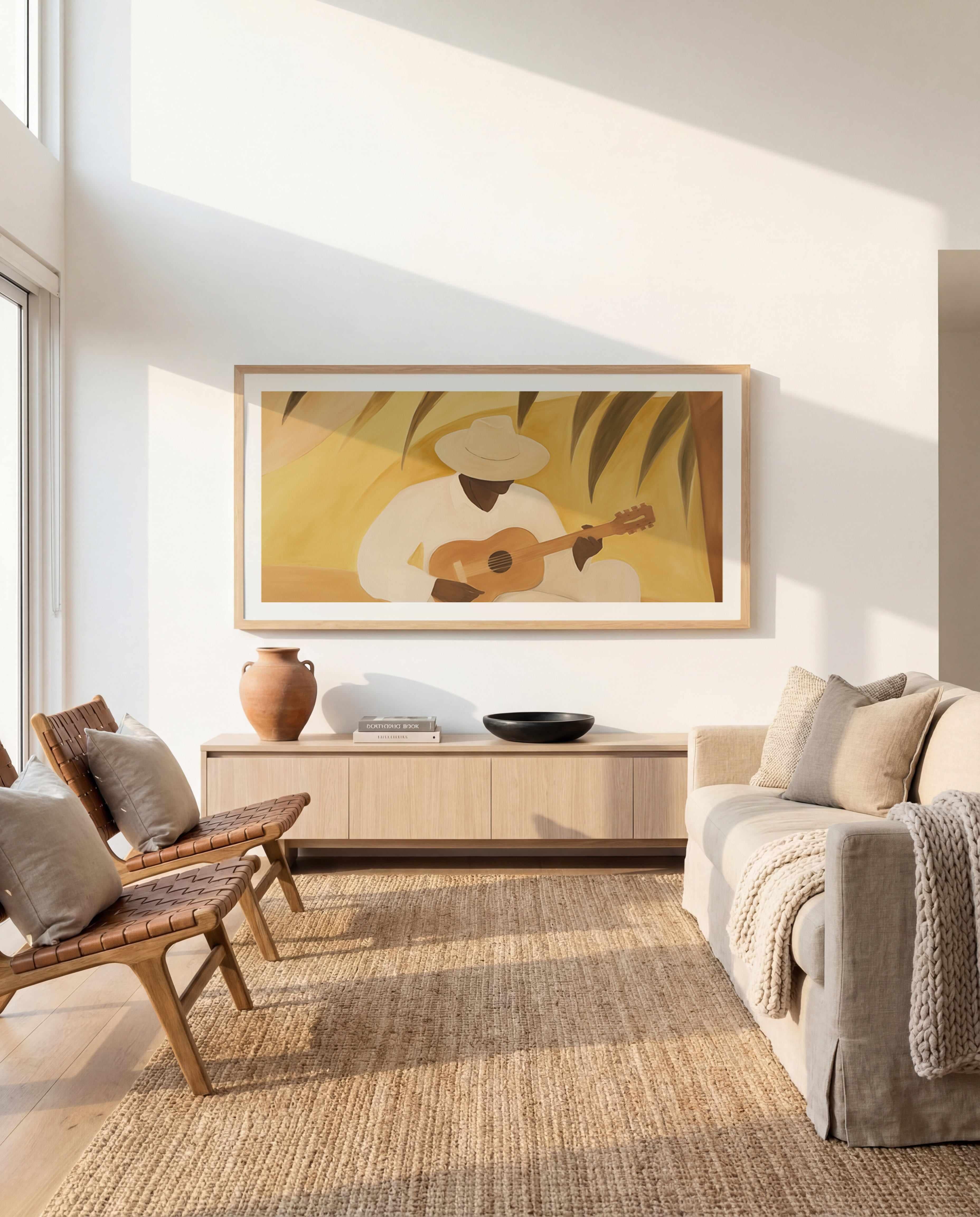 Acoustic Sessions | Panoramic Art Print