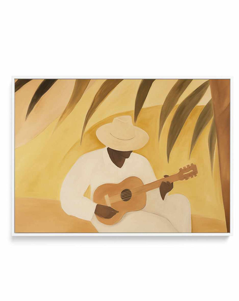 Acoustic Sessions I | Framed Canvas Art Print from Olive et Oriel where you can shop wallpaper and artworks online