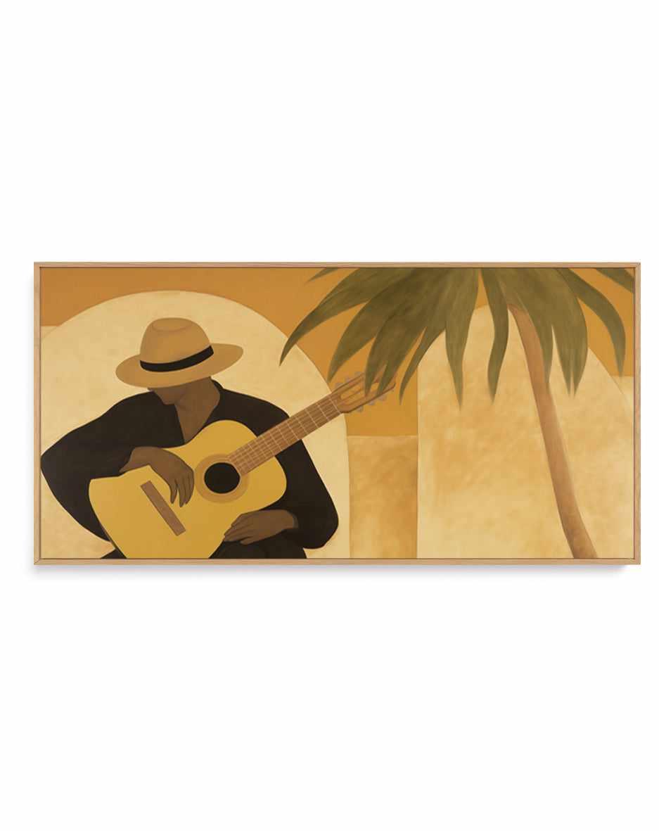 Acoustic Sessions II | Panoramic Canvas Art Print from Olive et Oriel where you can shop wallpaper and artworks online
