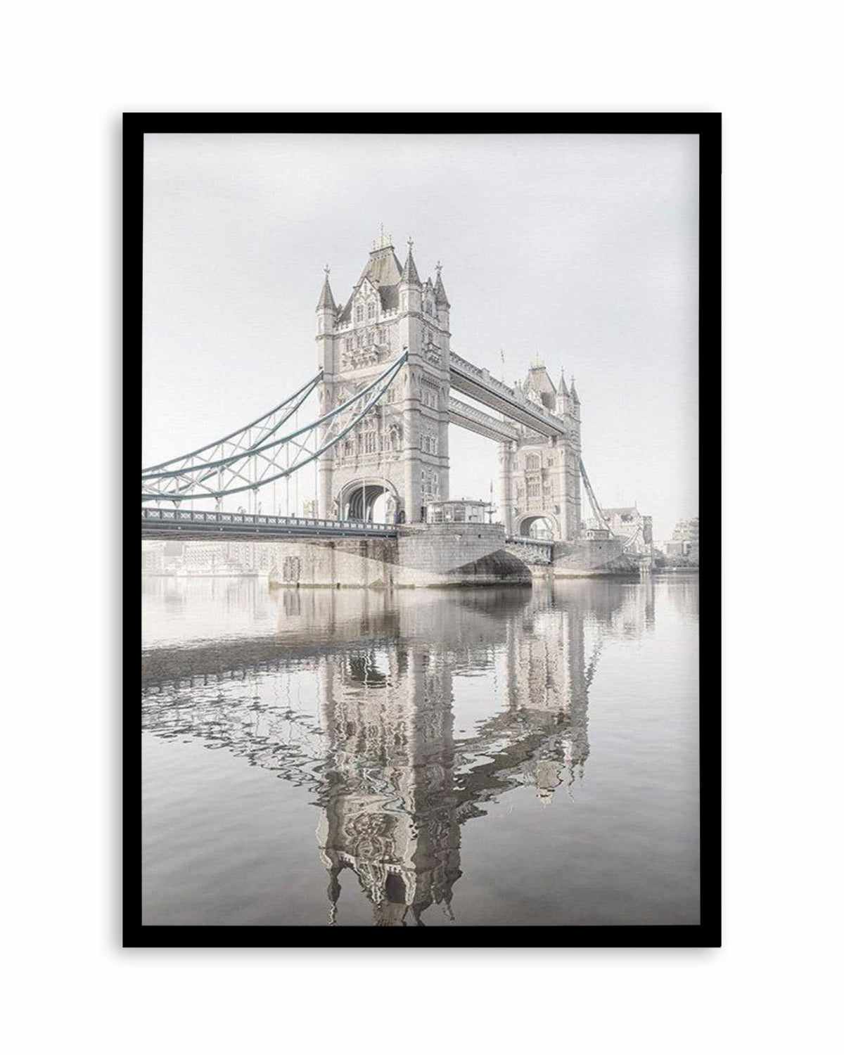 Across the Thames, London Art Print