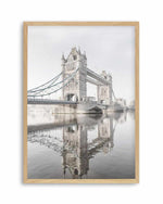 Across the Thames, London Art Print
