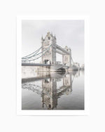 Across the Thames, London Art Print