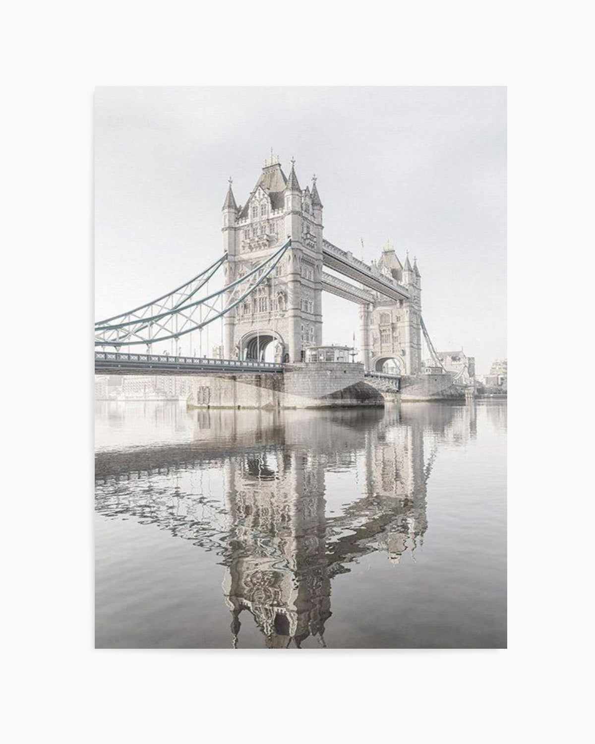 Across the Thames, London Art Print