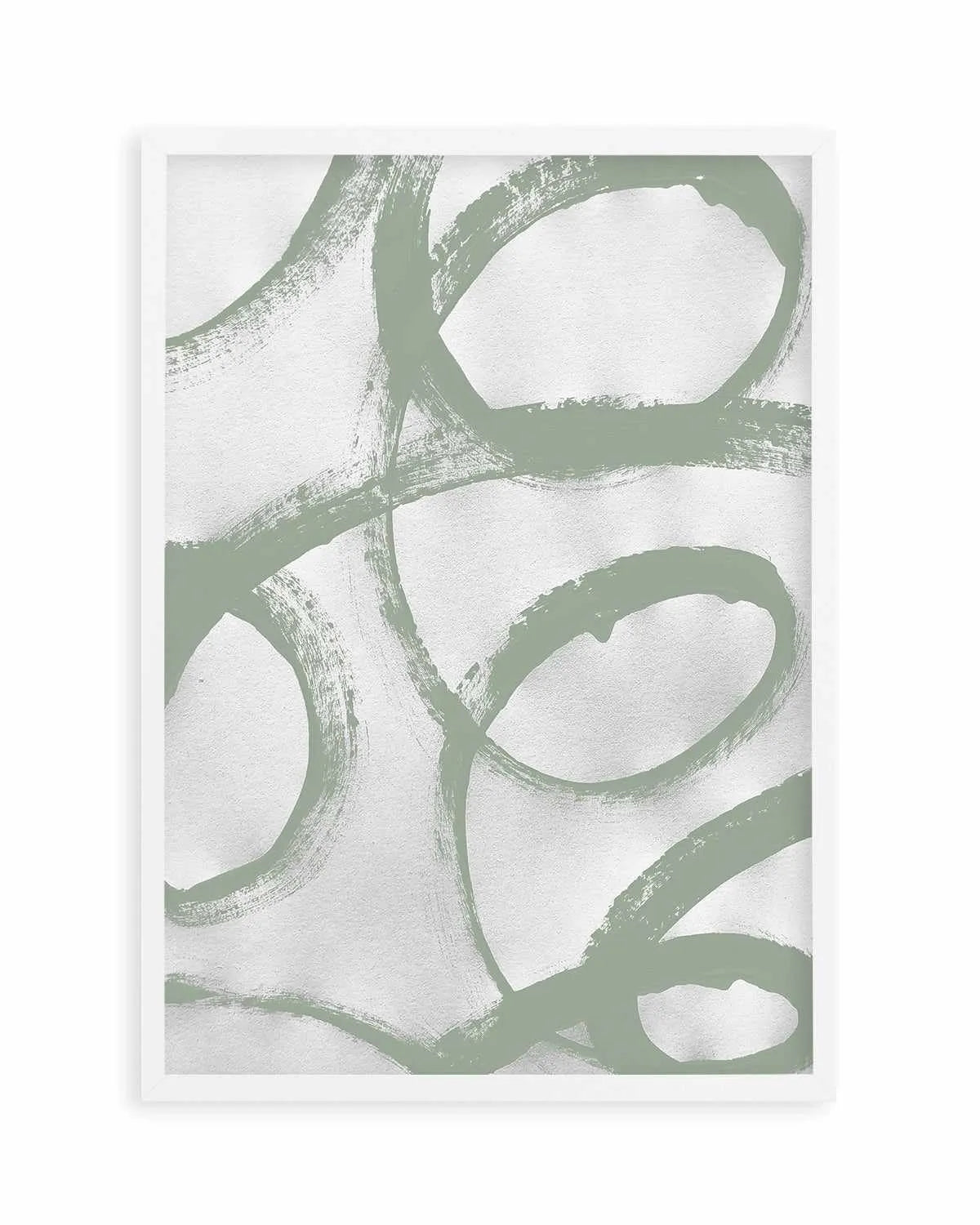 Acrylic Abstract I in Sage Art Print from Olive et Oriel where you can shop wallpaper and artworks online