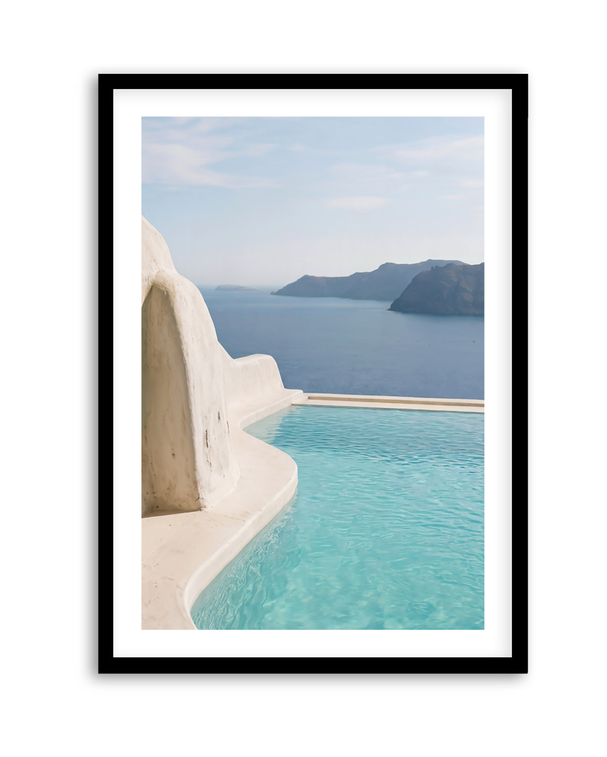 Aegean Blue Pool I | Art Print
