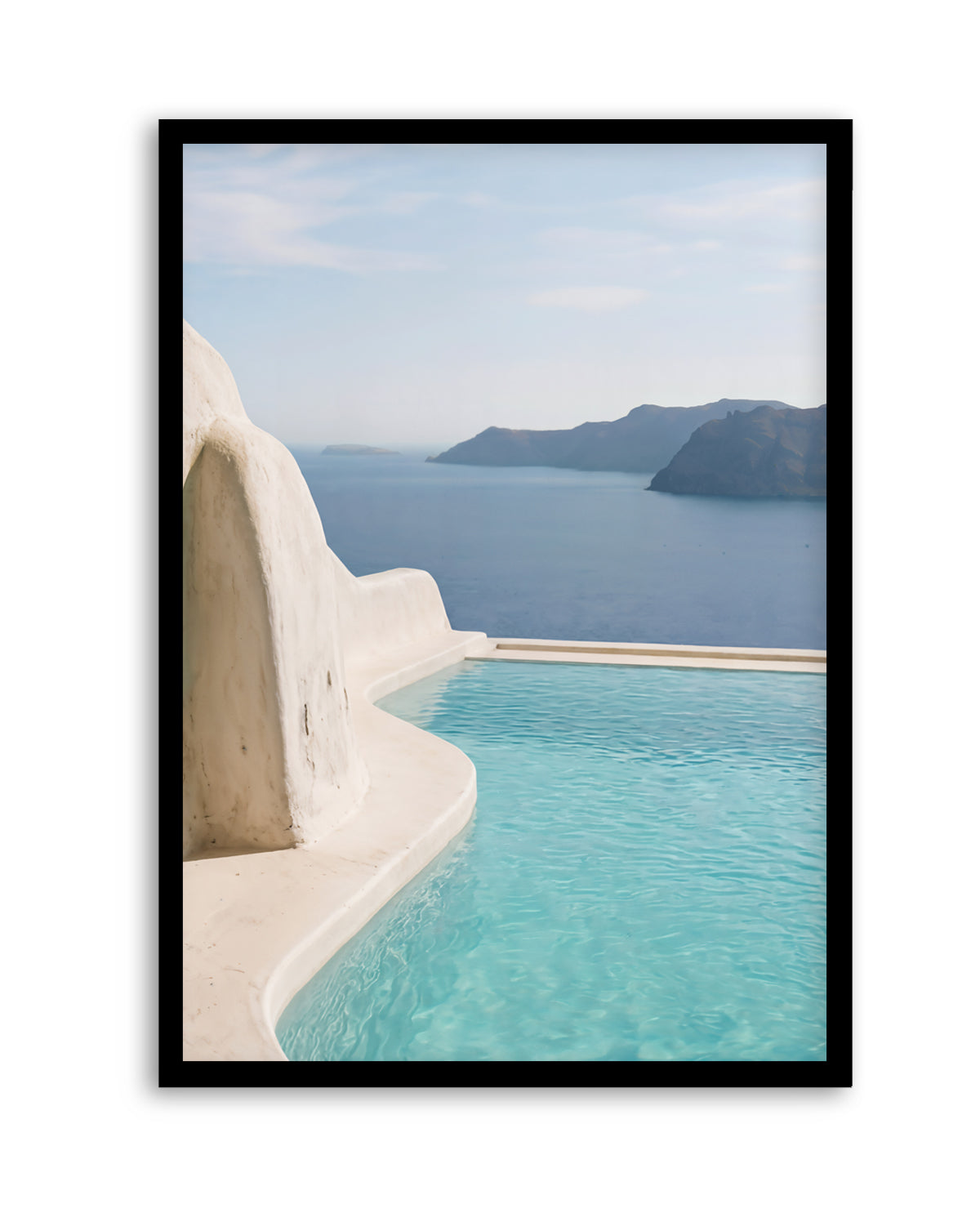 Aegean Blue Pool I | Art Print