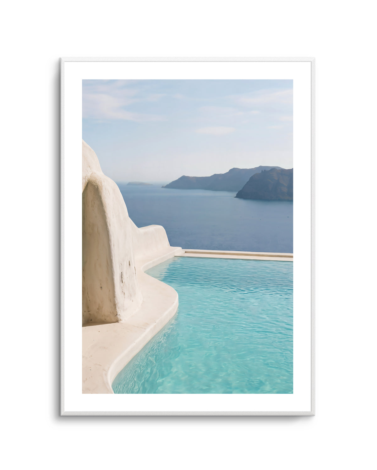 Aegean Blue Pool I | Art Print