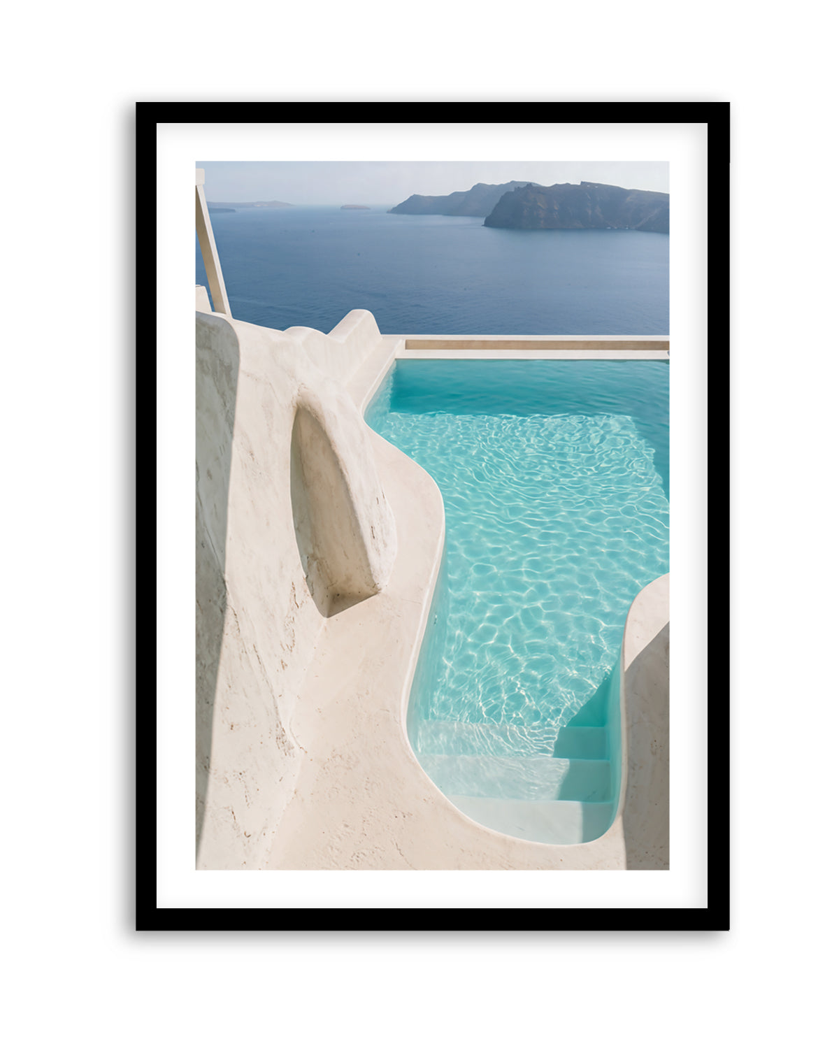 Aegean Blue Pool II | Art Print