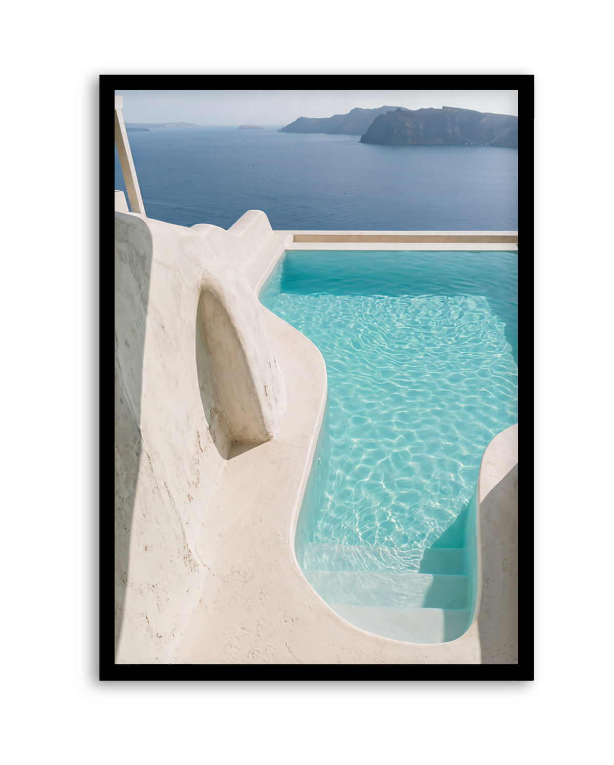 Aegean Blue Pool II | Art Print