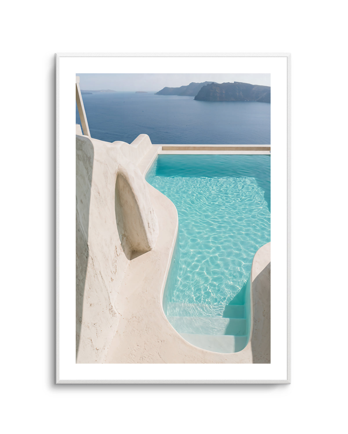 Aegean Blue Pool II | Art Print